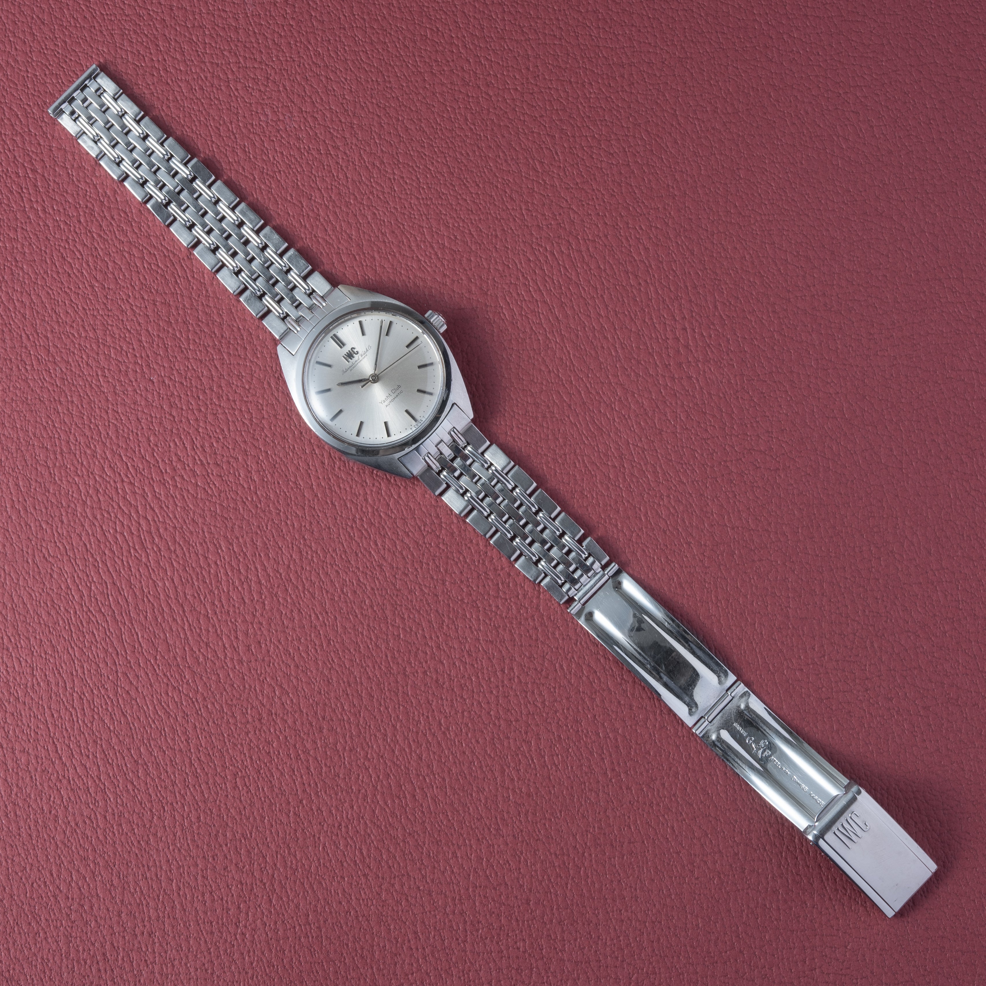 IWC ヨットクラブ 1967年製 Ref.R811A ノンデイト 純正ゲイフレアーブレス