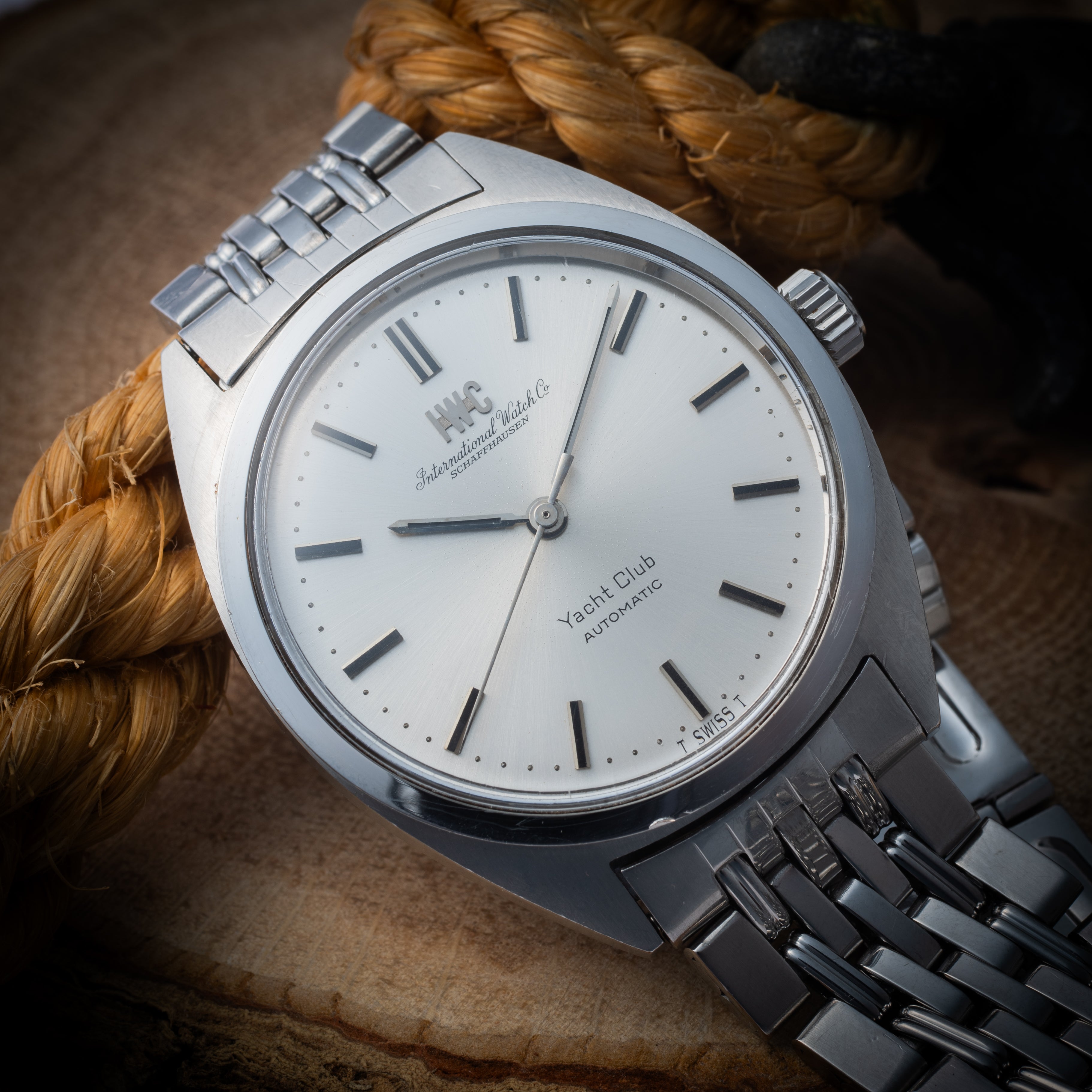 IWC ヨットクラブ 1967年製 Ref.R811A ノンデイト 純正ゲイフレアーブレス