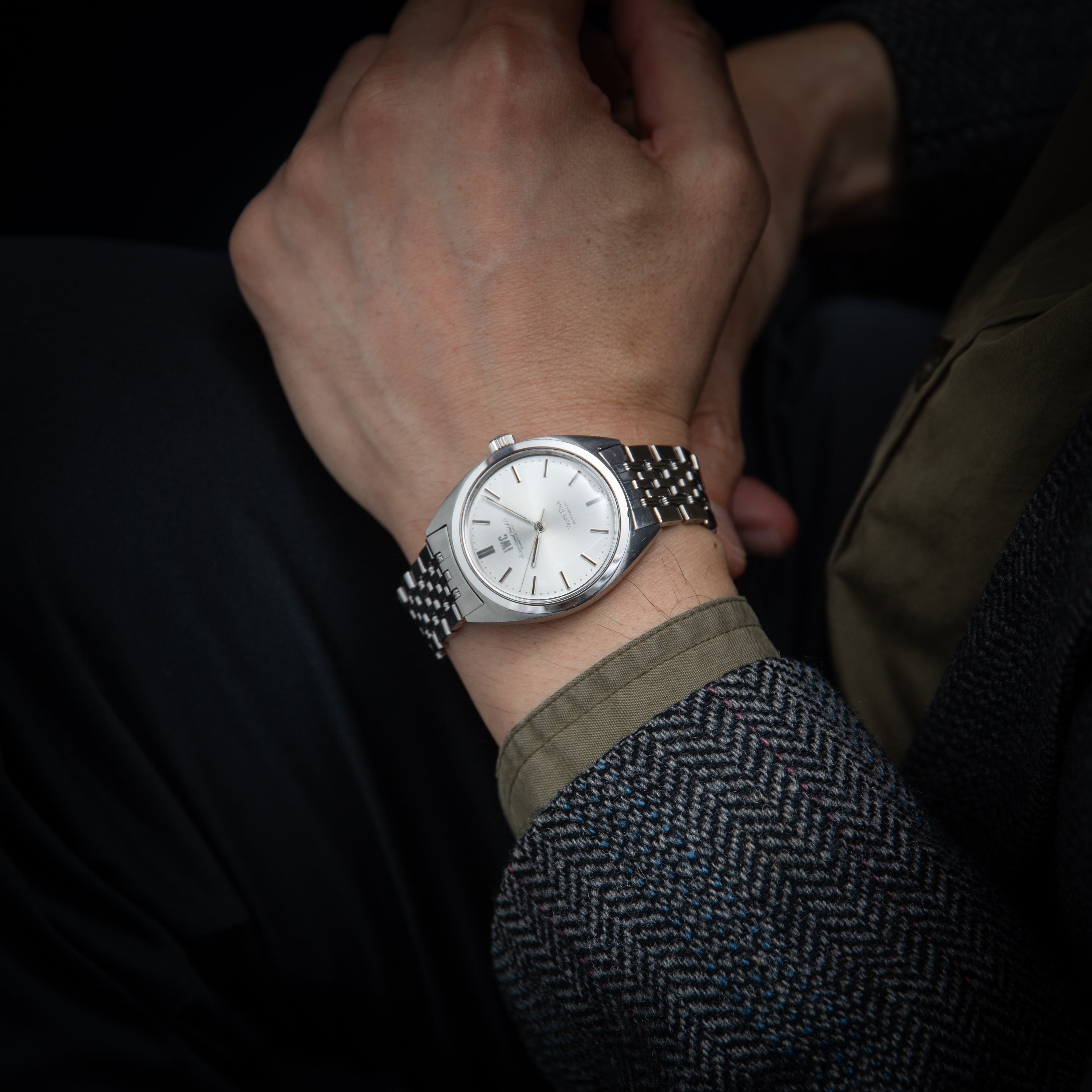 IWC ヨットクラブ 1967年製 Ref.R811A ノンデイト 純正ゲイフレアーブレス