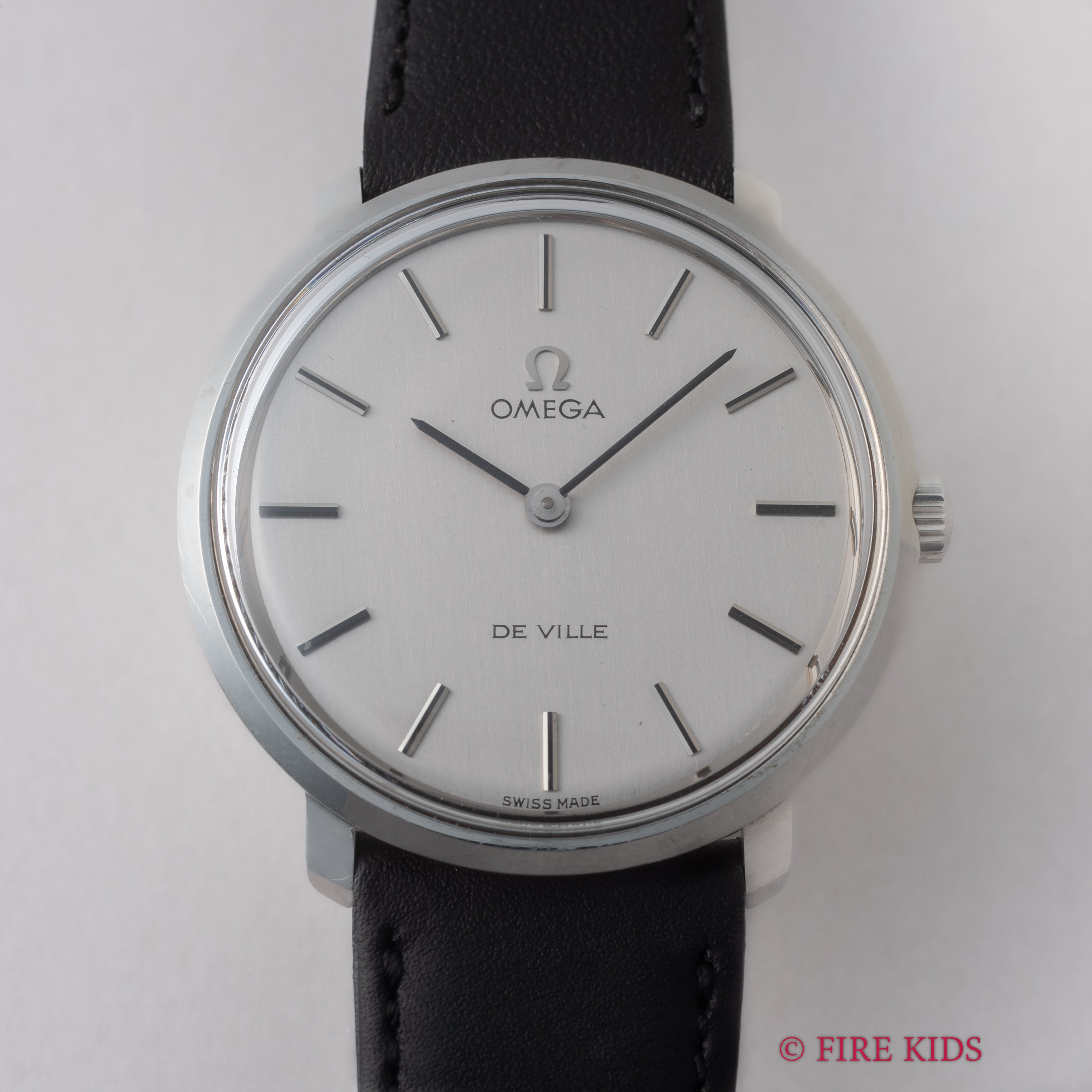 オメガ デ・ヴィル 1973年製 シルバーダイヤル 手巻き Ref.115.0001 Cal.625