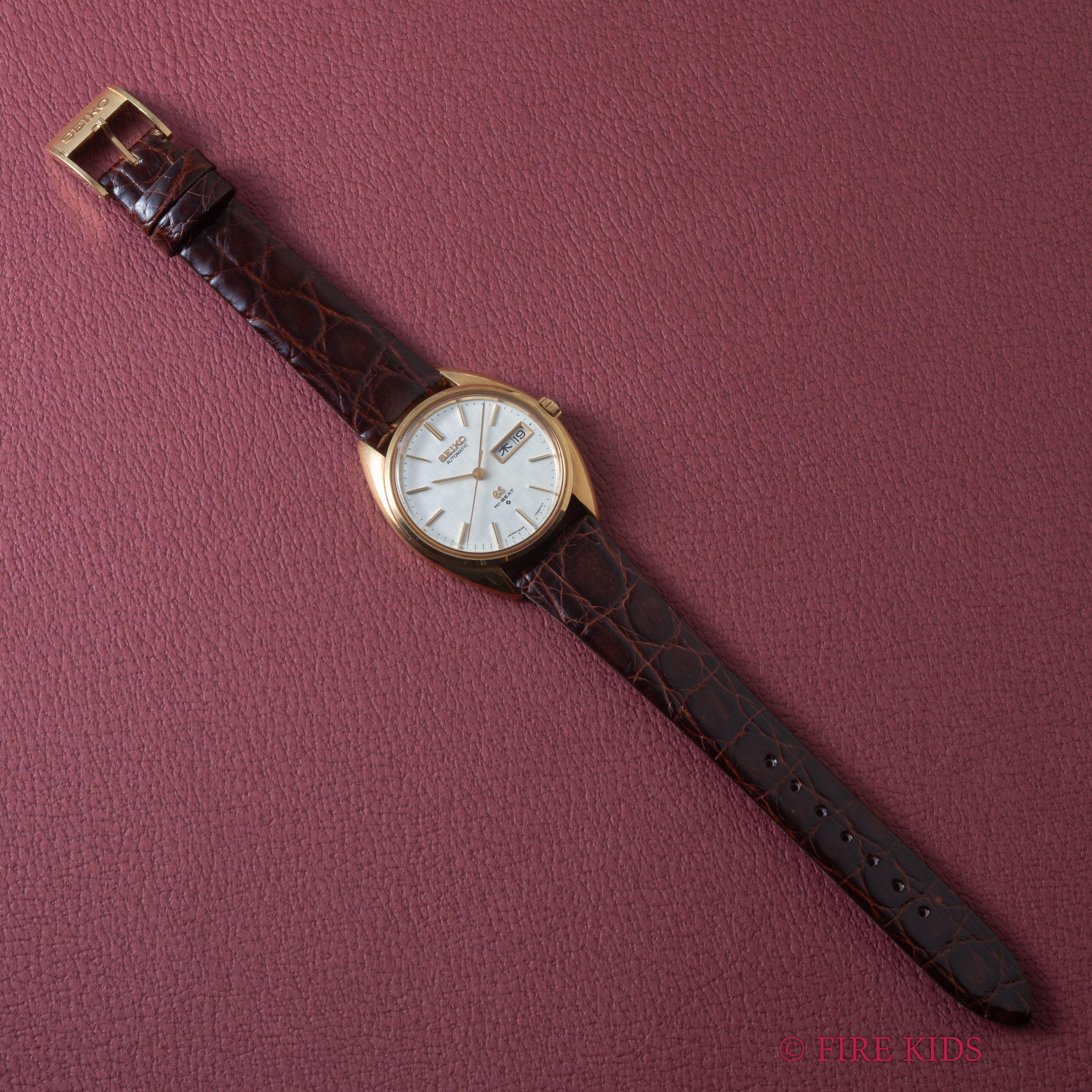 グランドセイコー 1973年製 Ref.5646-7005 18金無垢 自動巻き デイデイト