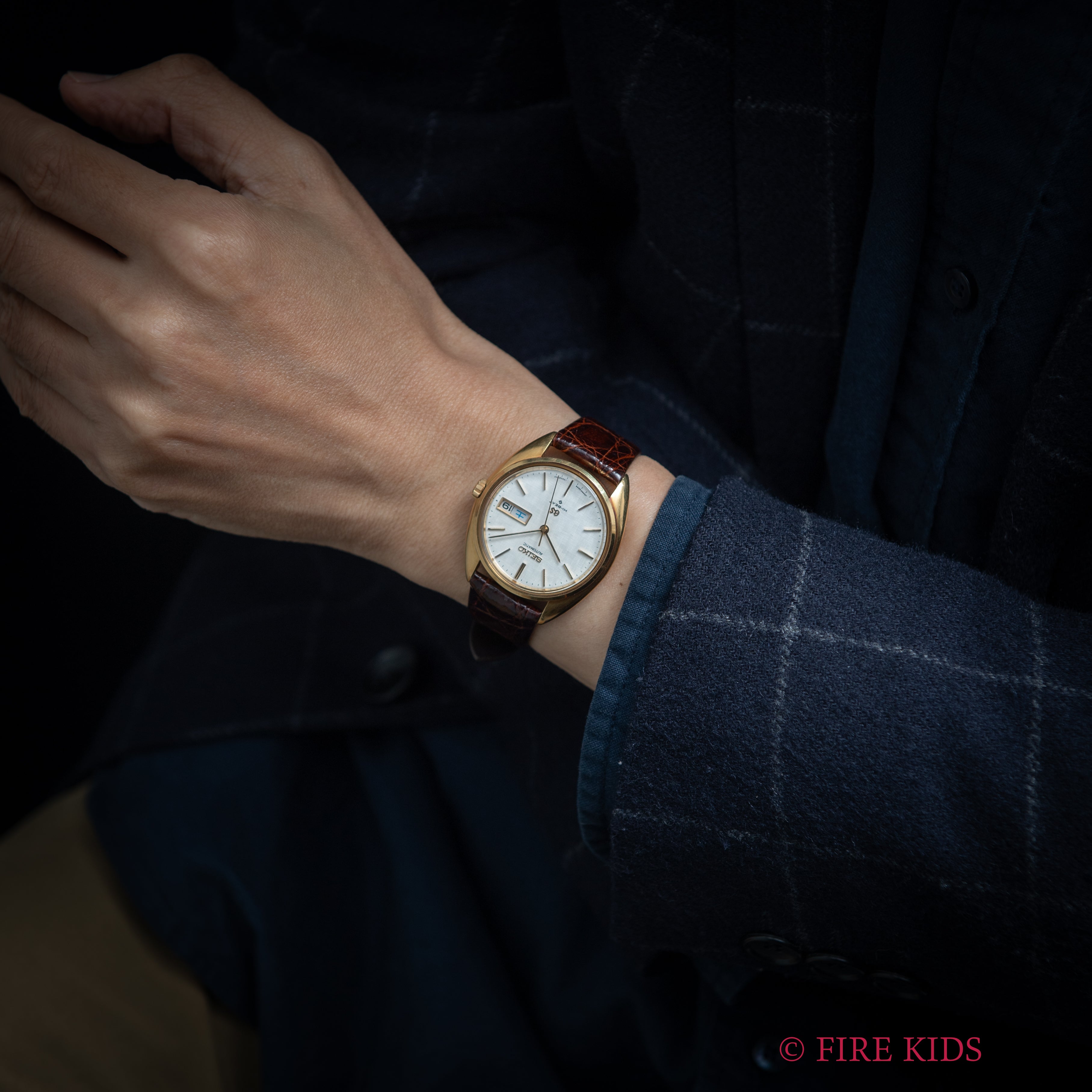 グランドセイコー 1973年製 Ref.5646-7005 18金無垢 自動巻き デイデイト