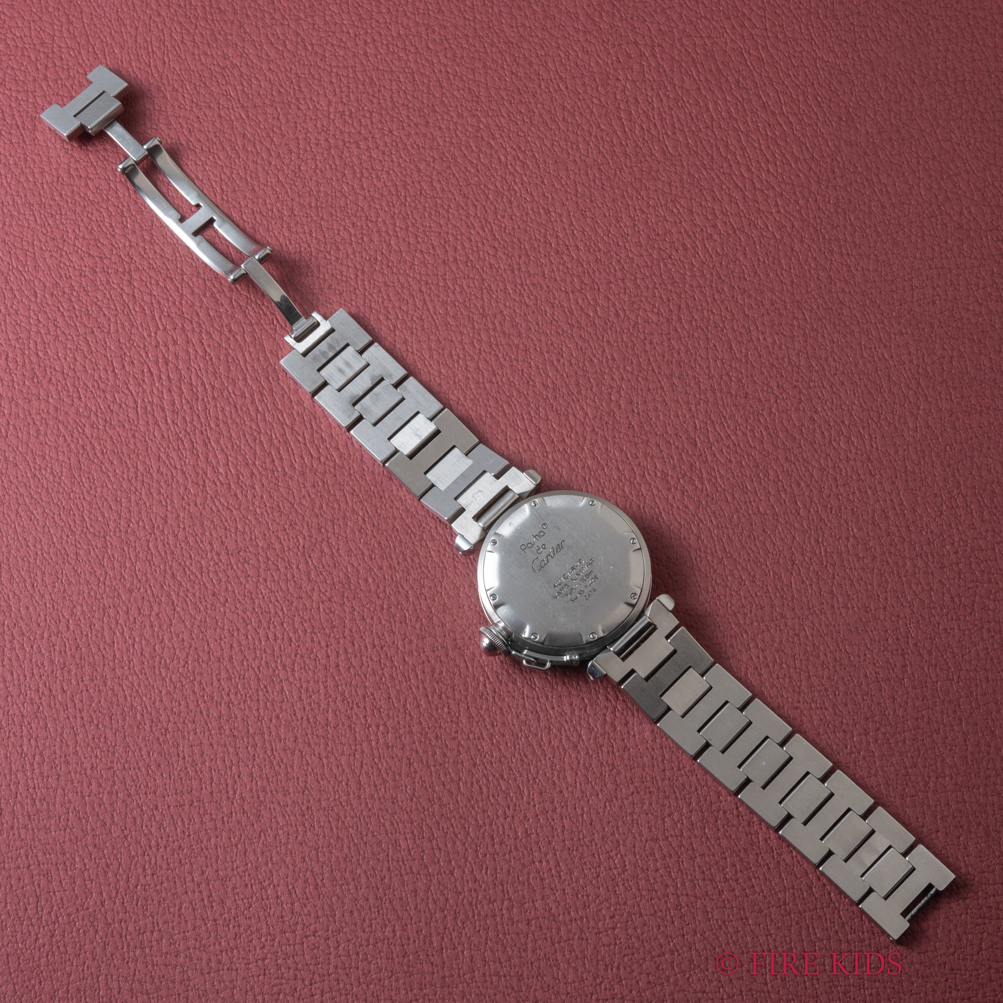 カルティエ パシャC 1990年代製 自動巻き Ref.2324 ピンクダイヤル