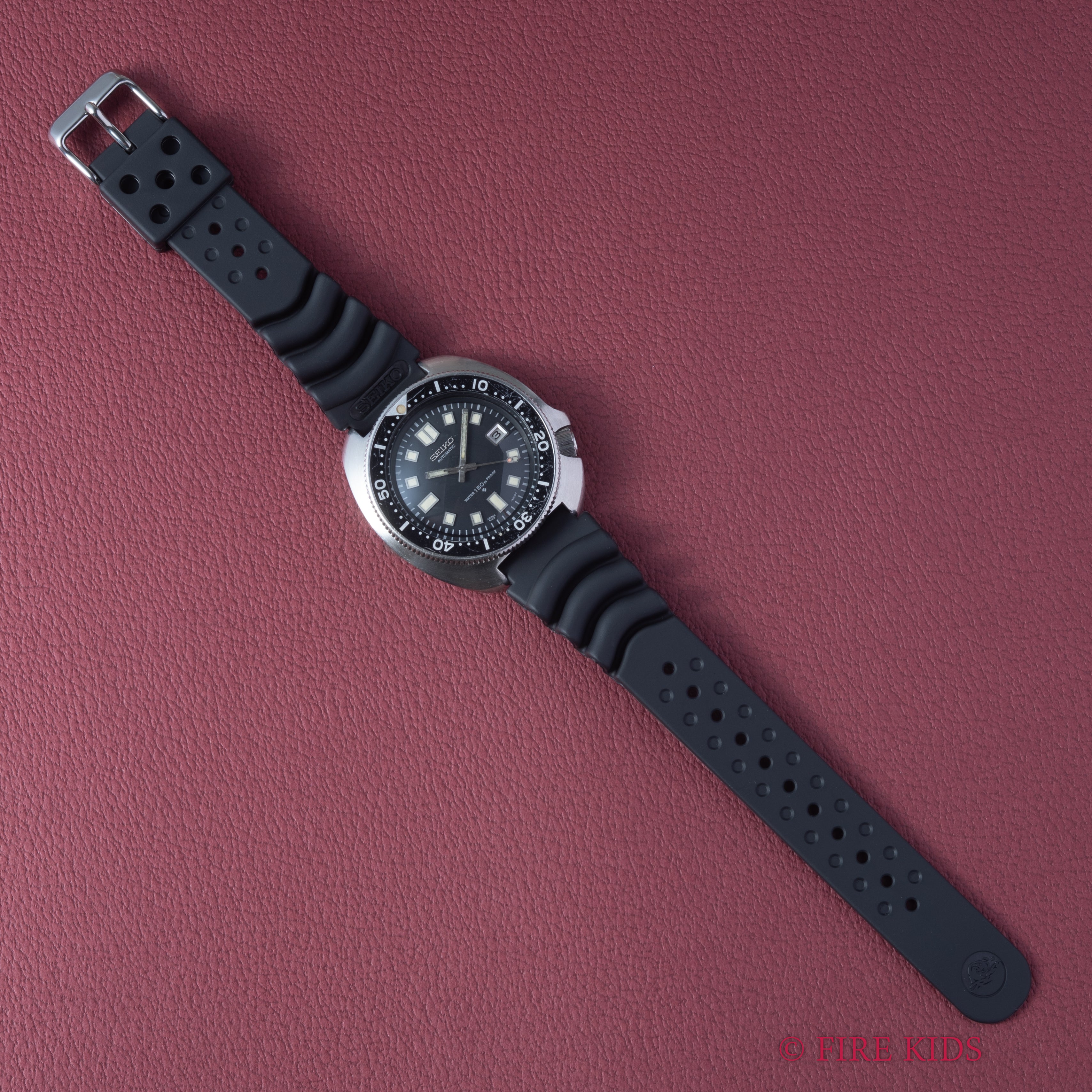 セイコー 150mダイバー 2nd後期最初期型 ウエムラダイバー 1970年製(昭和45年製) 自動巻き Ref.6105-8110