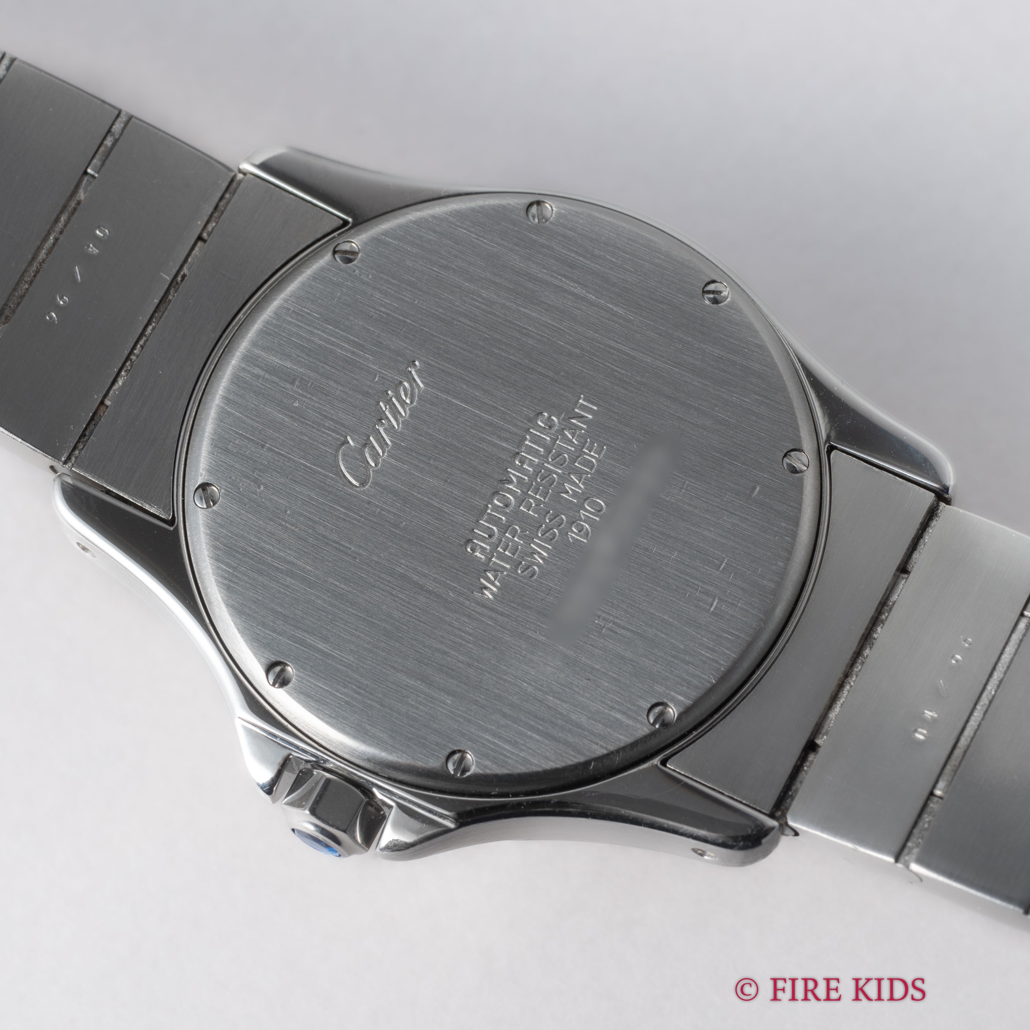 カルティエ サントス ロンド コンビ LMサイズ 1990年代製 自動巻き 箱付き