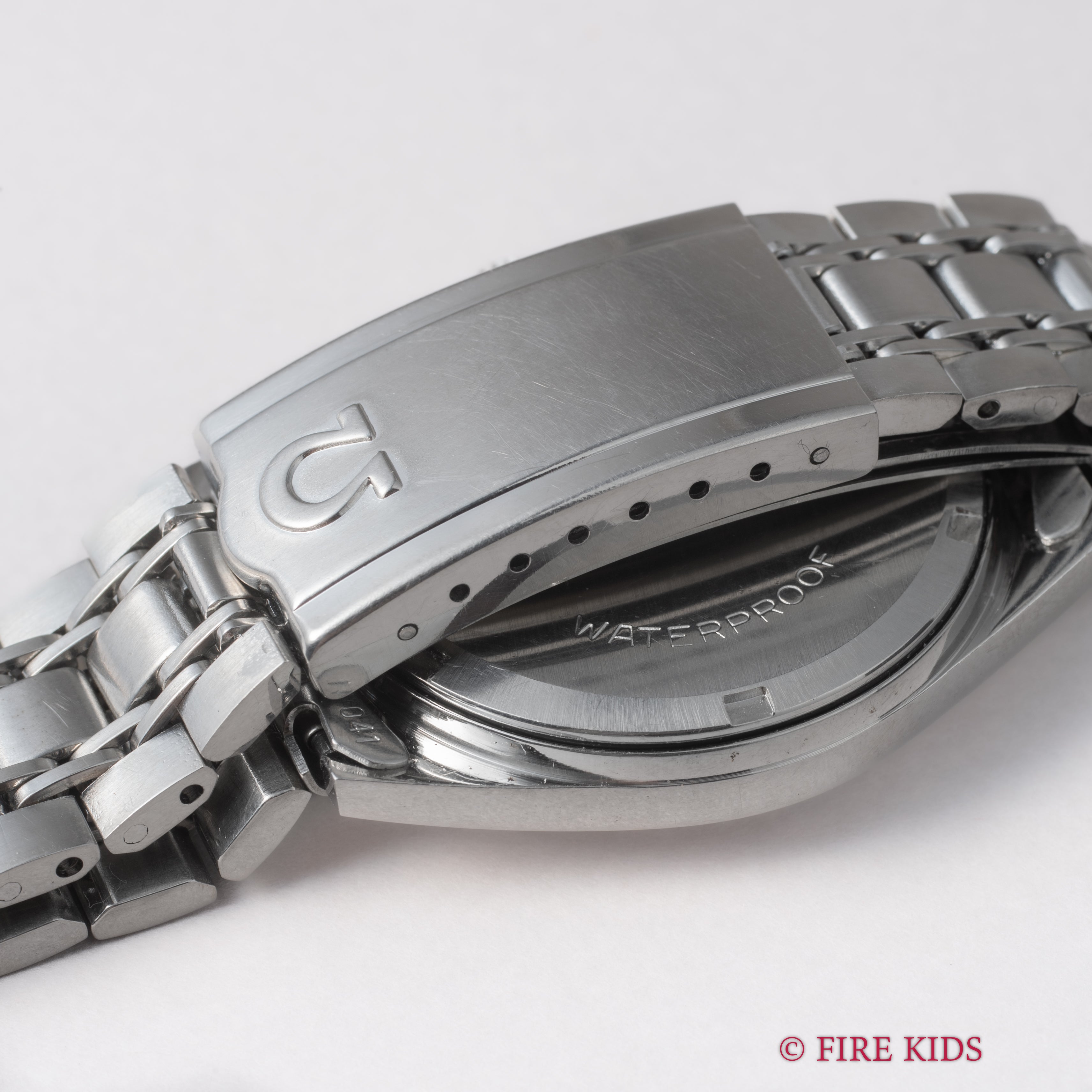 オメガ ジュネーブ 1968年製 Ref.136041 手巻 シルバーダイヤル 社外ステンレスブレス純正バックル