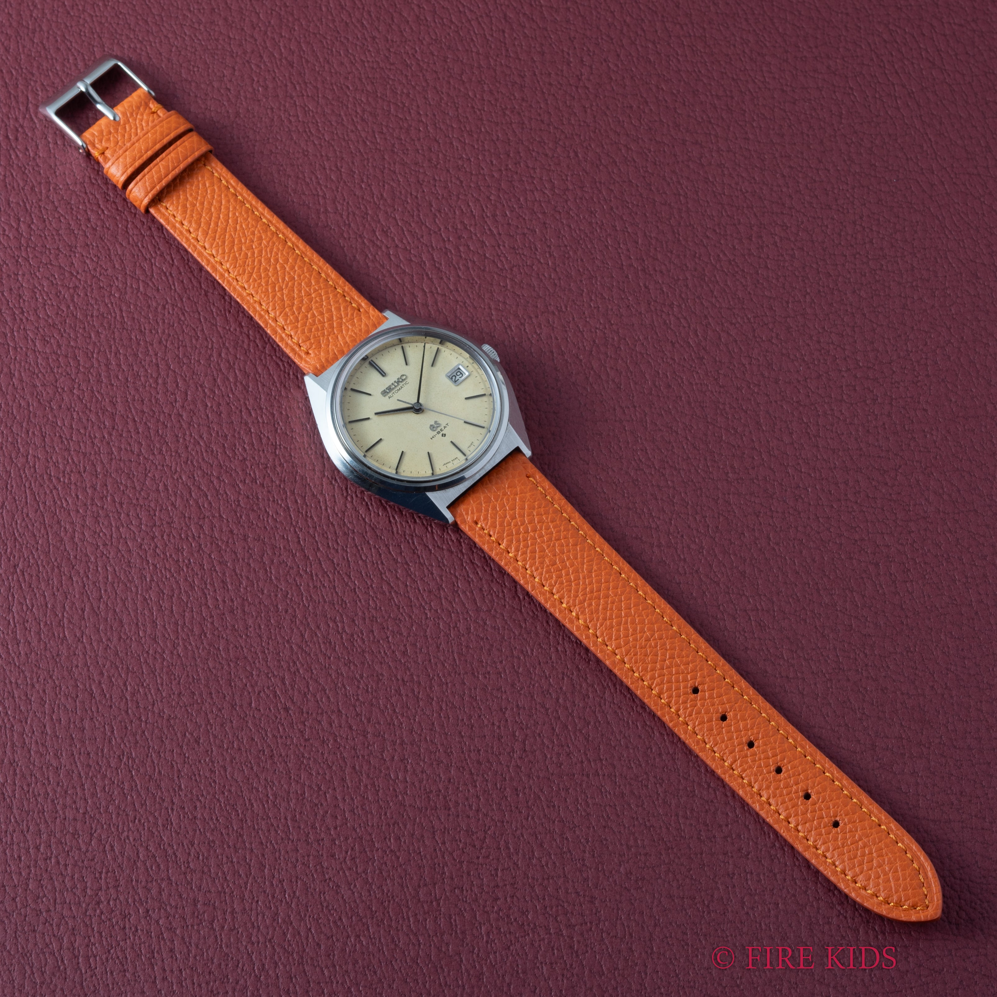 グランドセイコー 1973年製 Ref.5645-7010 パティーナダイヤル 56GS ハイビート自動巻き