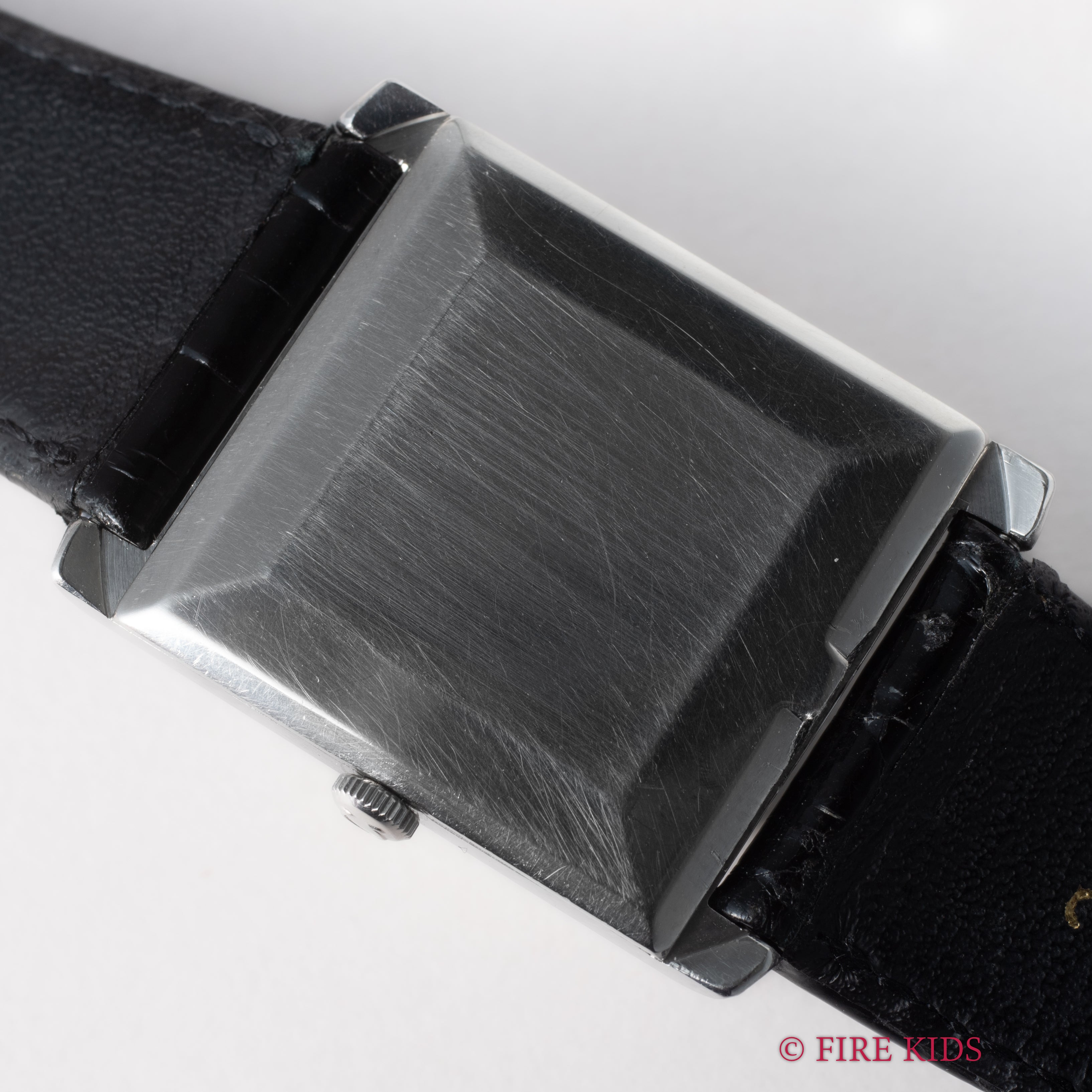 オメガ 1963年製 タンクウオッチ 手巻き Cal.620 純正クロコダイルベルト尾錠