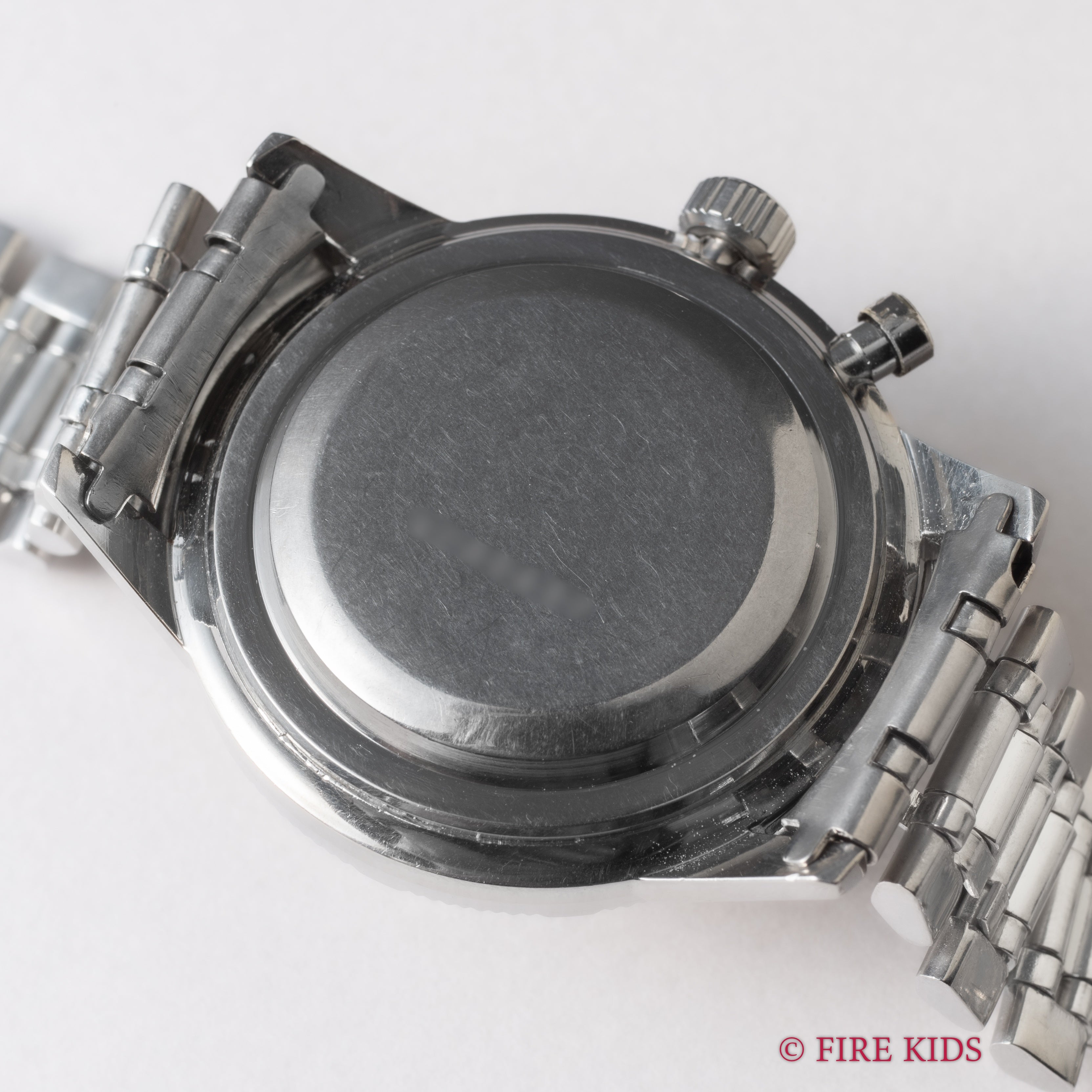 セイコー ワンプッシュクロノ 1964年製 Ref.5717-8990 手巻き カレンダー付き ステンレスベゼル 純正ブレス付き
