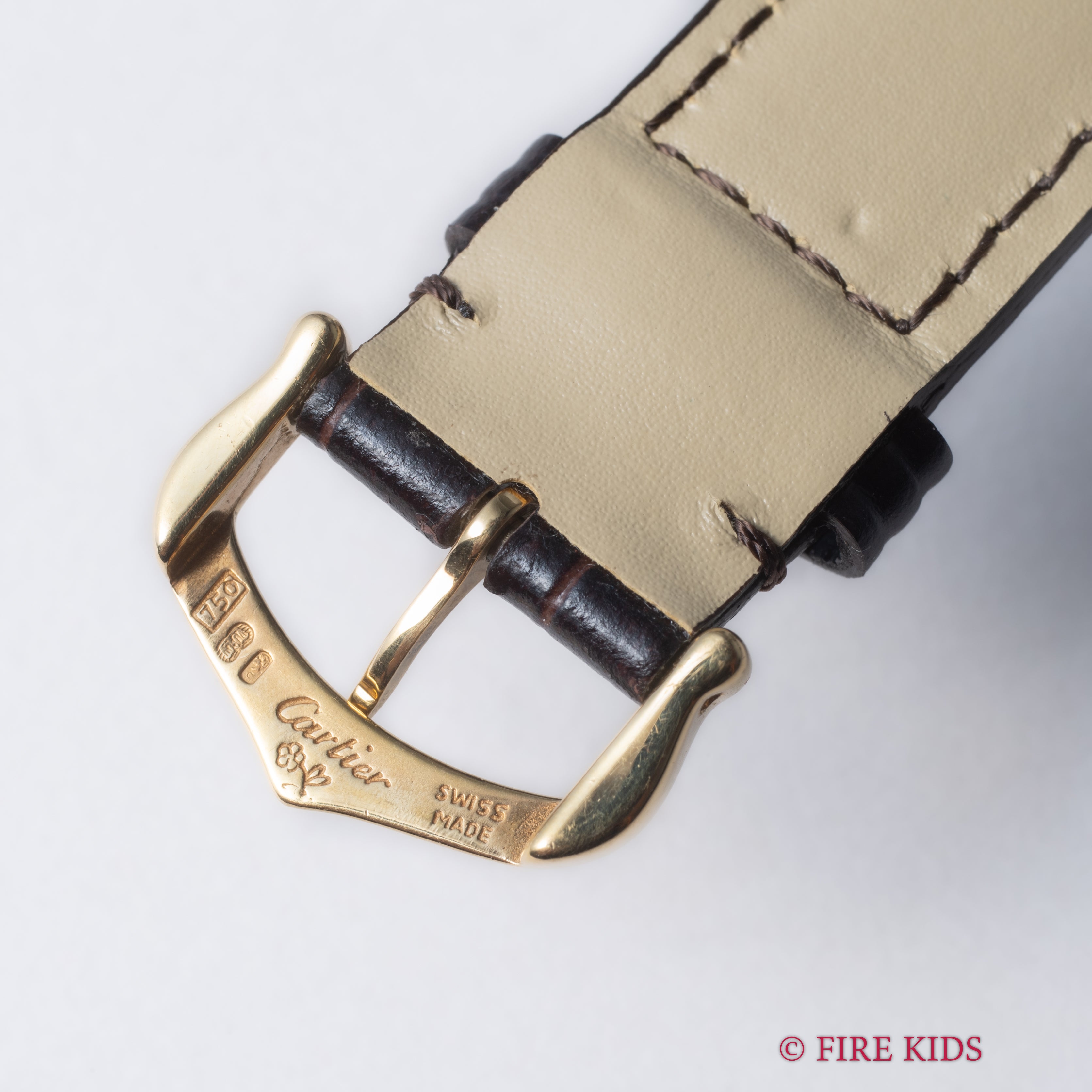 カルティエ 18金無垢サントス デュモン 1990年代製 Ref.1576 手巻き ウルトラシン