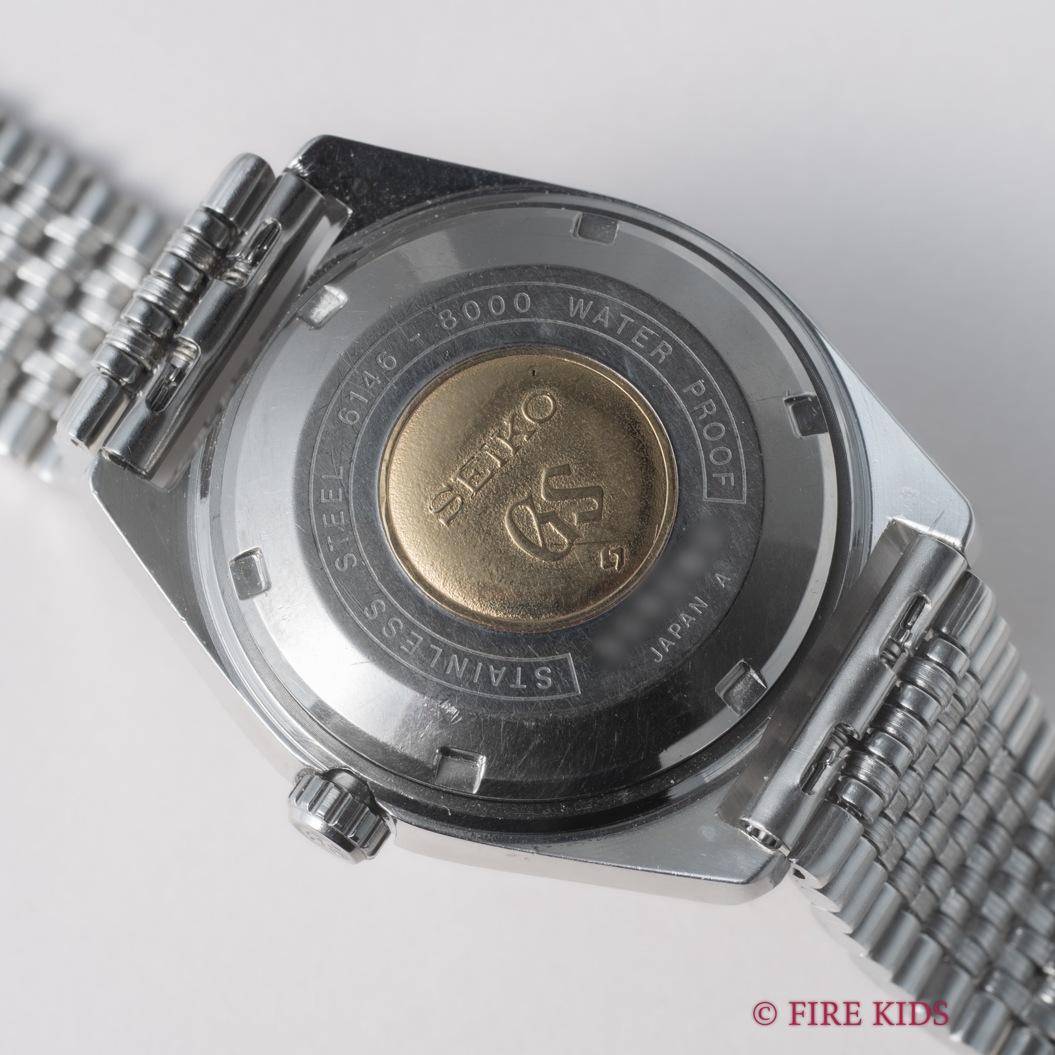 グランドセイコー ハイビート 36000 1969年製 Ref.6146-8000 61GS 10振動 自動巻き 社外ブレス