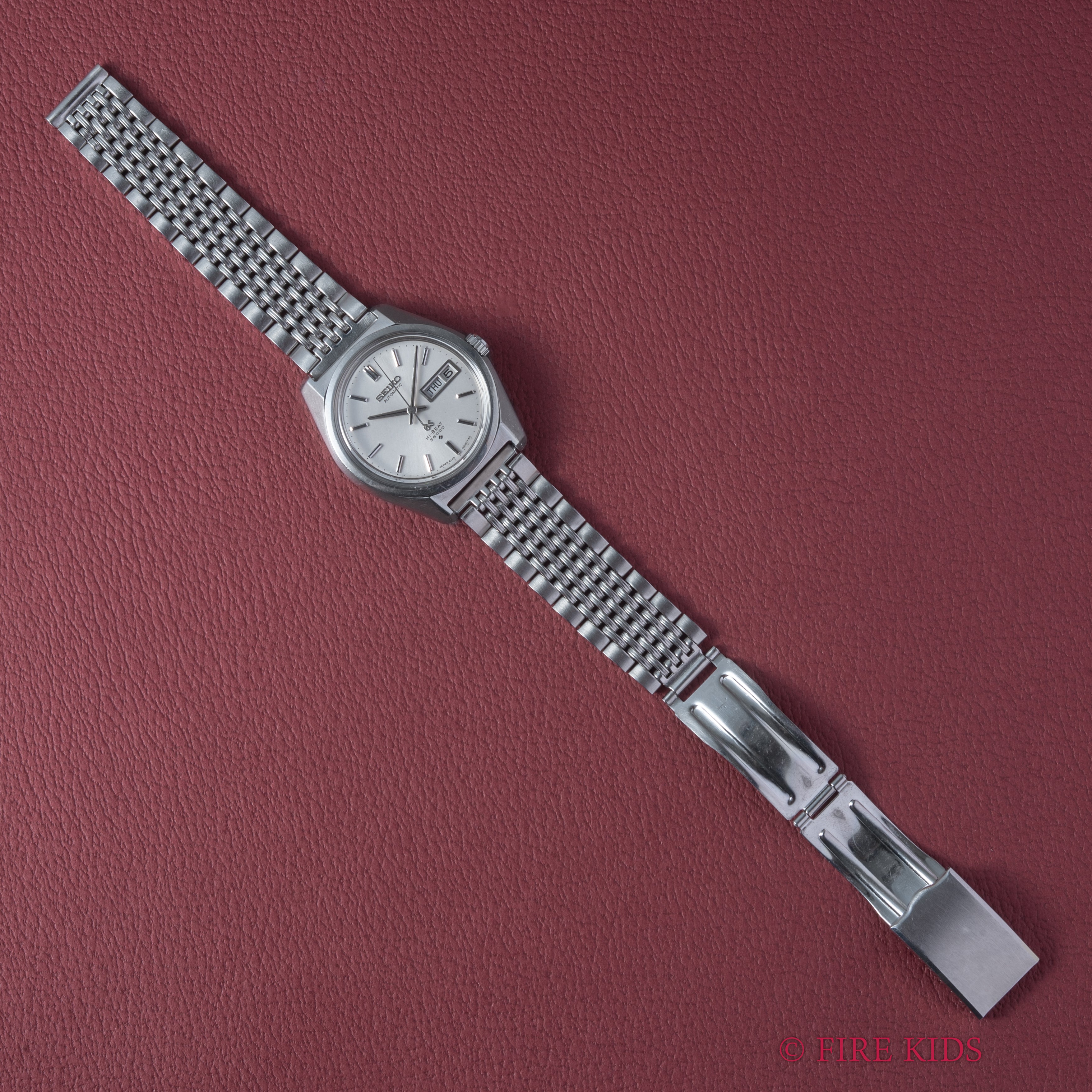 グランドセイコー ハイビート 36000 1969年製 Ref.6146-8000 61GS 10振動 自動巻き 社外ブレス