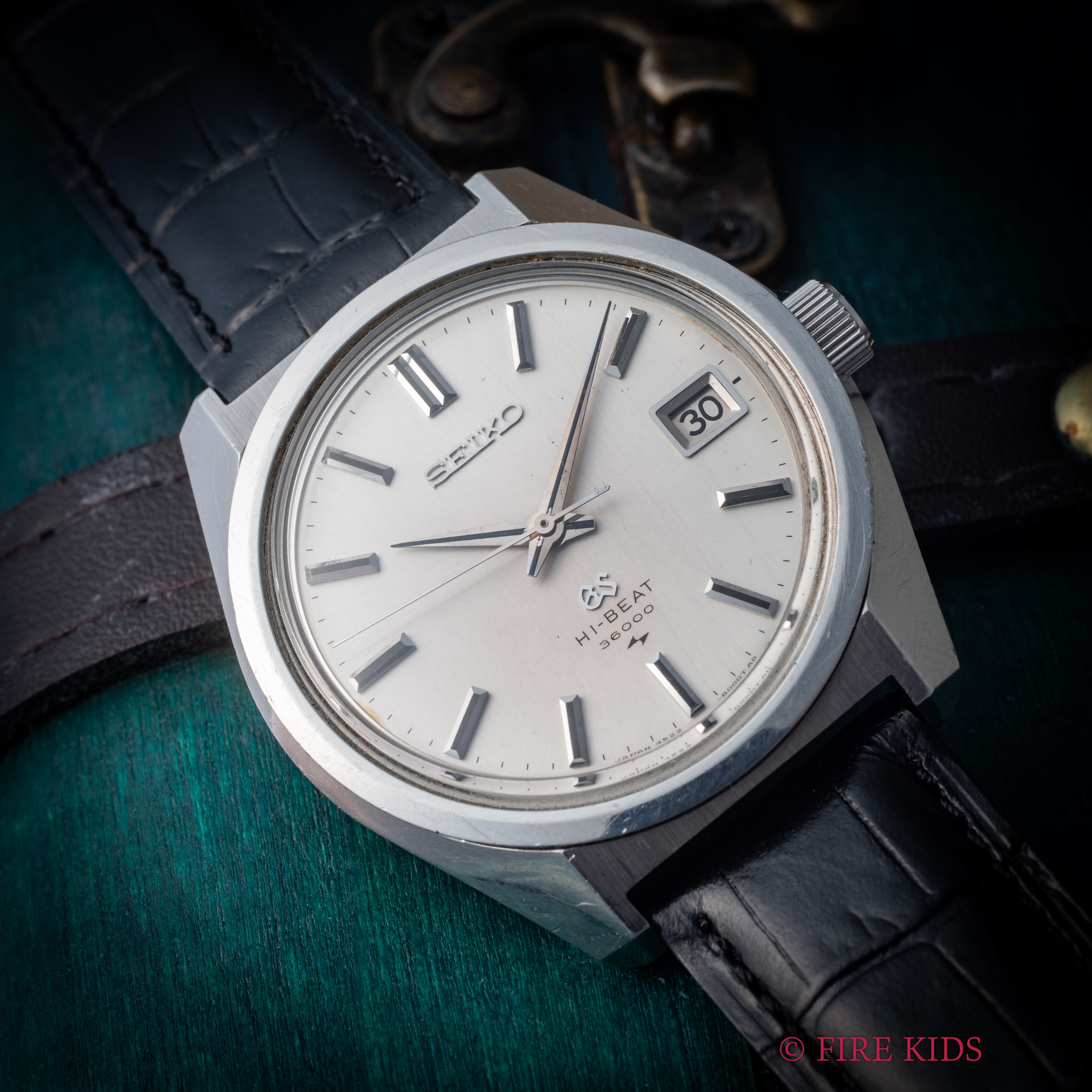 グランドセイコー1968年製 10振動手巻き 45GS Ref.4522-8000 ハイビート セイコースタイルケース