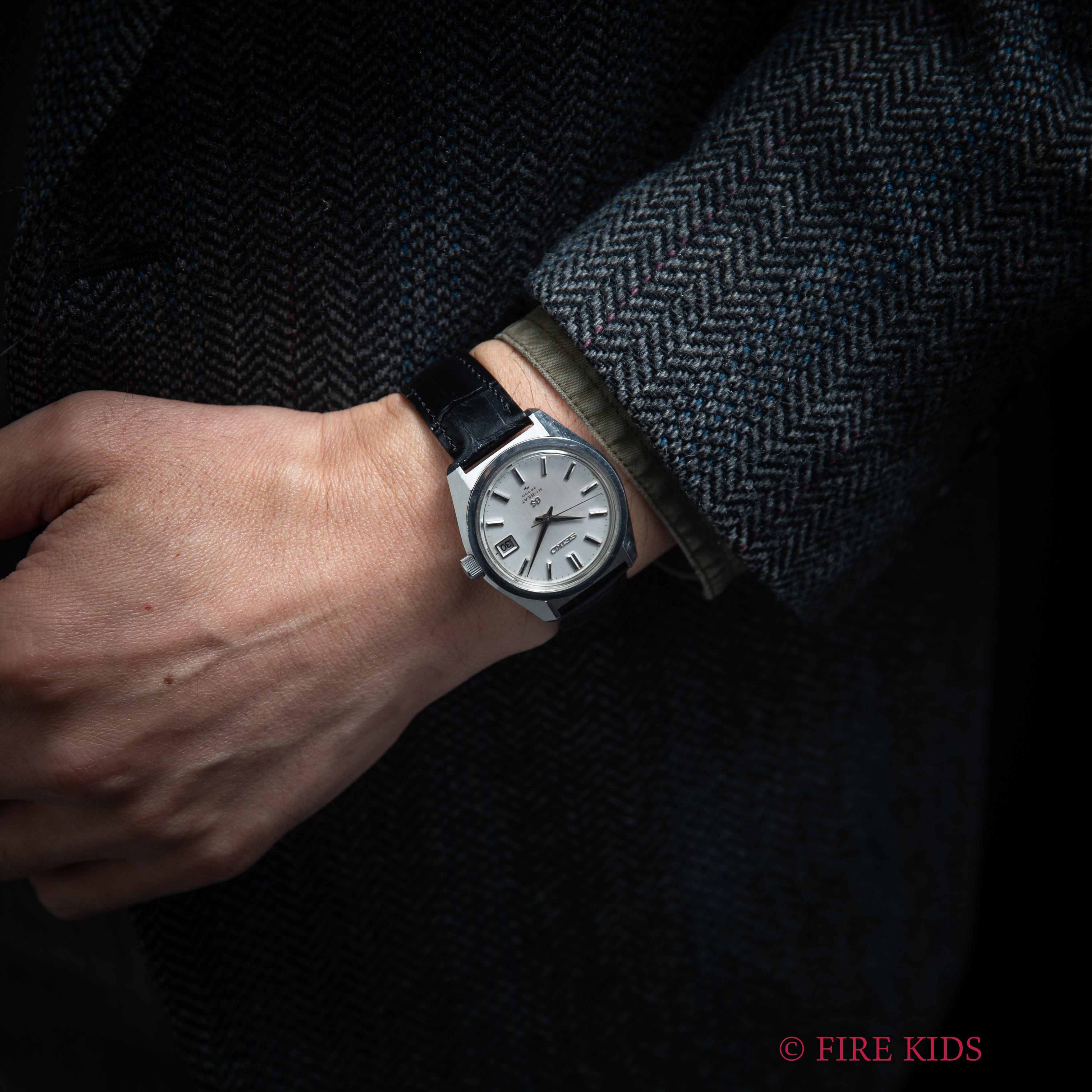 グランドセイコー1968年製 10振動手巻き 45GS Ref.4522-8000 ハイビート セイコースタイルケース