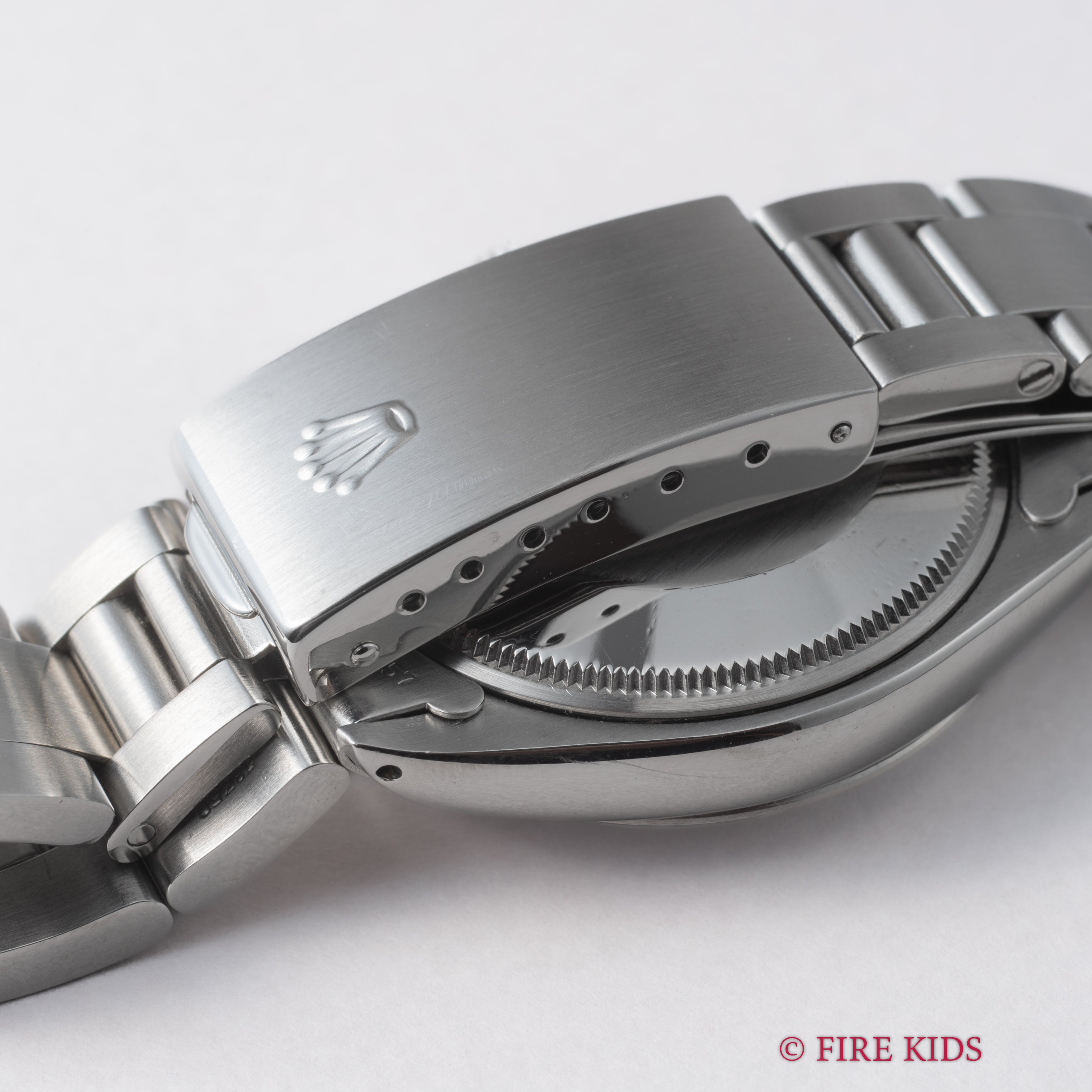 ロレックス エアキング 1980年製(昭和55年製) グレーダイヤル Ref.5500 ノンデイト