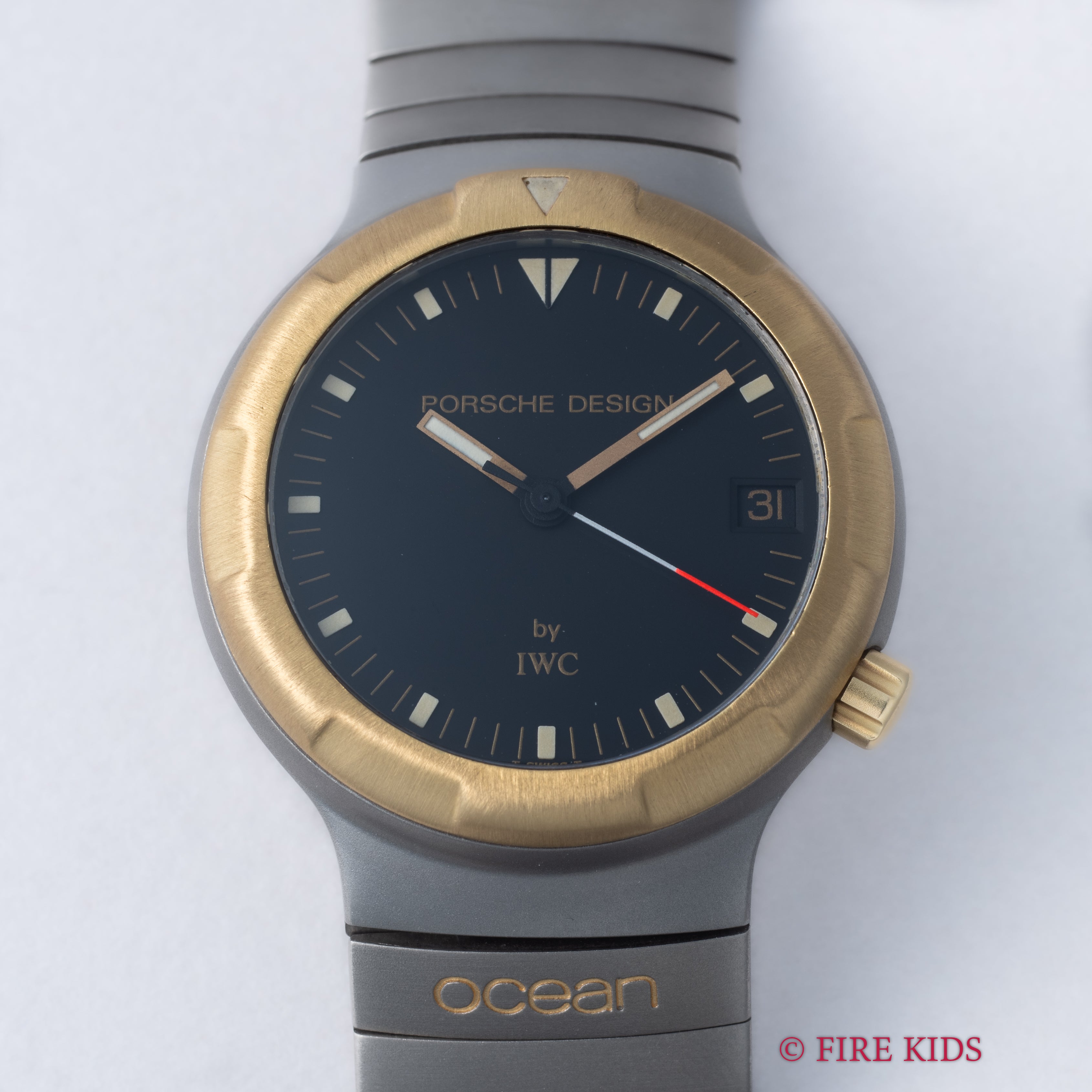 ポルシェデザイン by IWC オーシャン500 コンビ 1987年製 チタンケース 自動巻