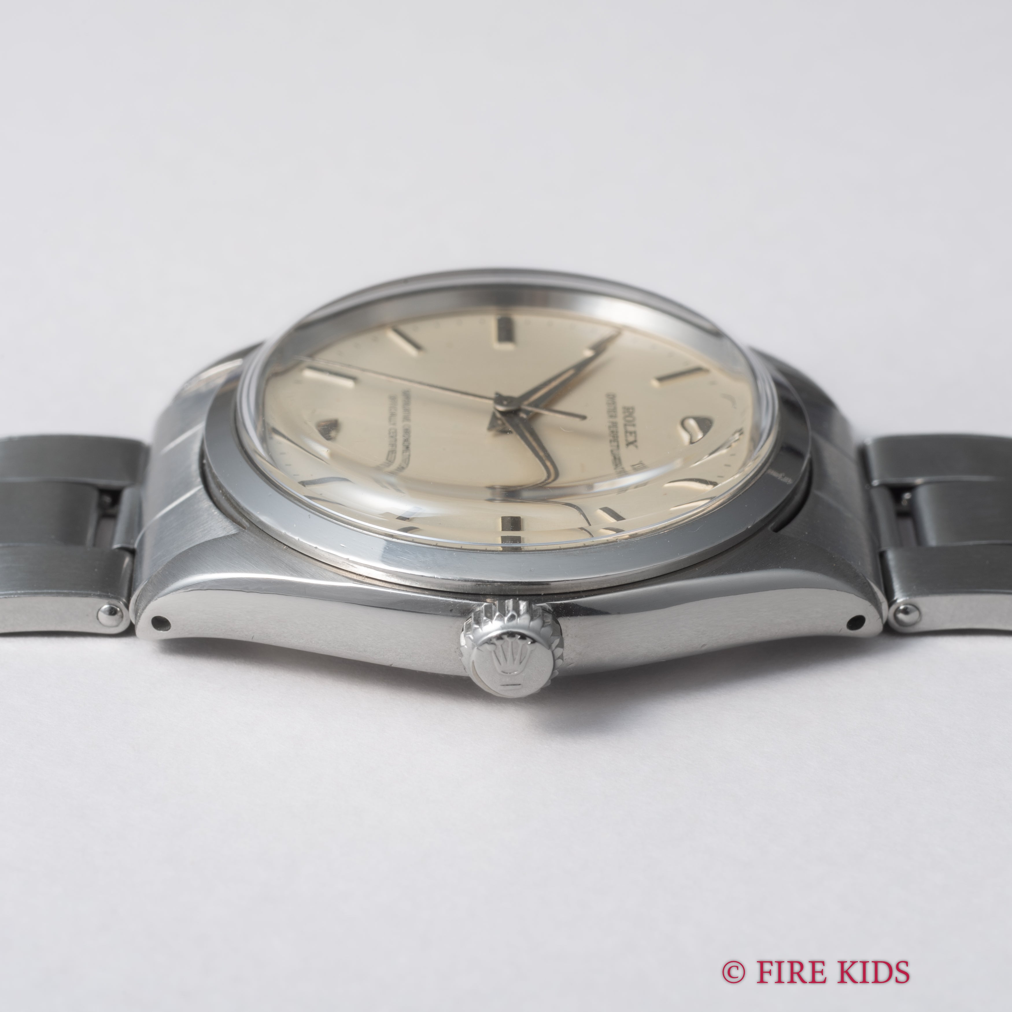 ロレックス オイスターパーペチュアル 自動巻き 1962年製 Ref.1002 純正リベットブレス