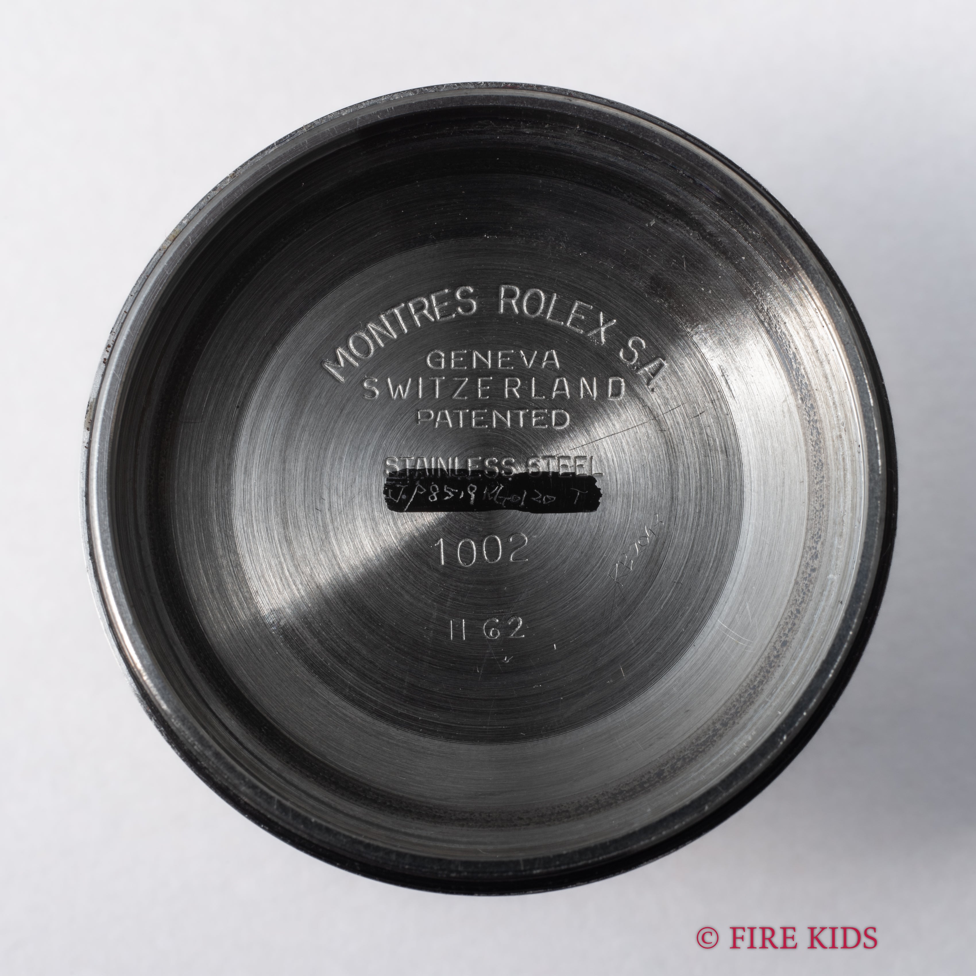 ロレックス オイスターパーペチュアル 自動巻き 1962年製 Ref.1002 純正リベットブレス