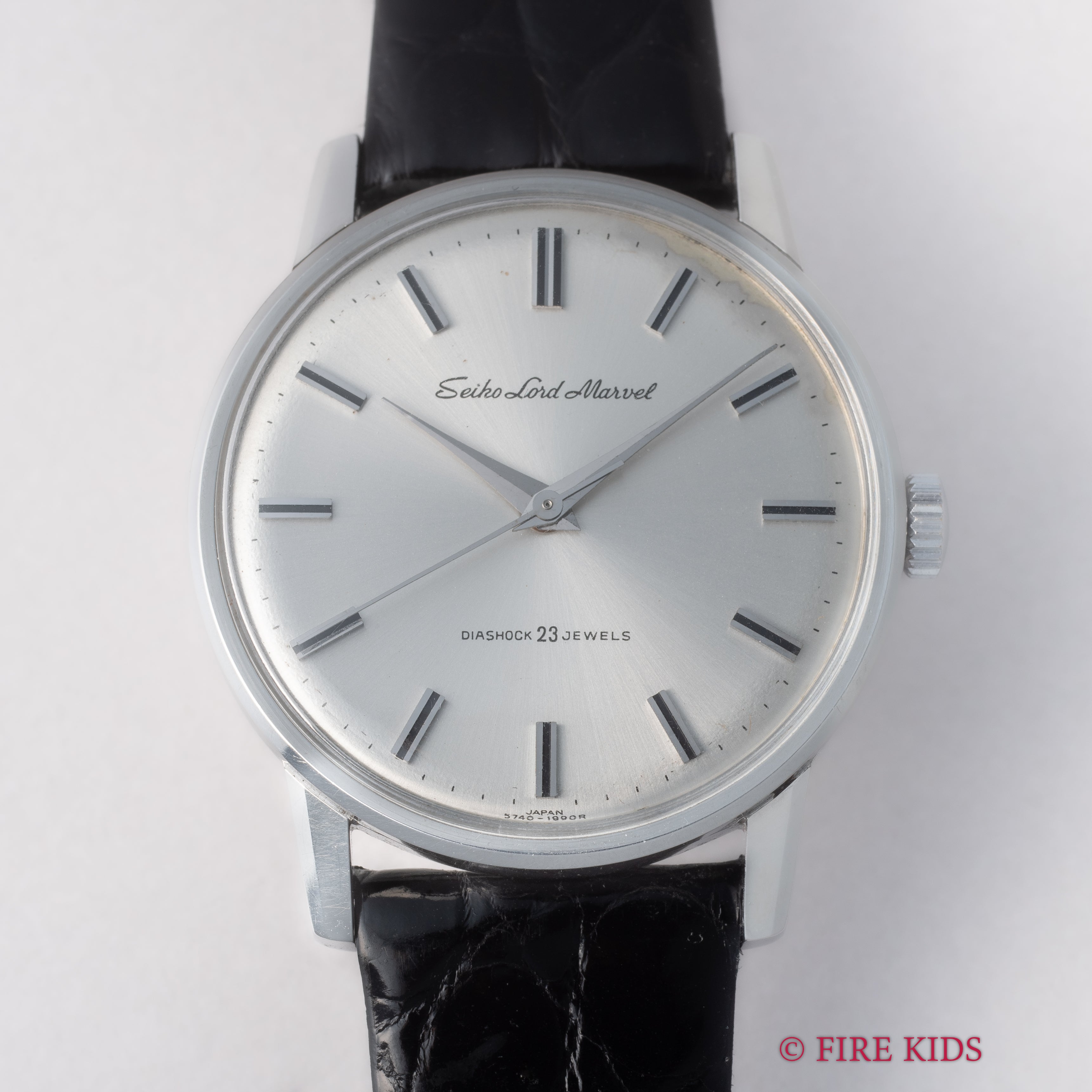 セイコー ロードマーベル 手巻き 1966年製 Ref.5740-1990 ロービート ステンレスケース