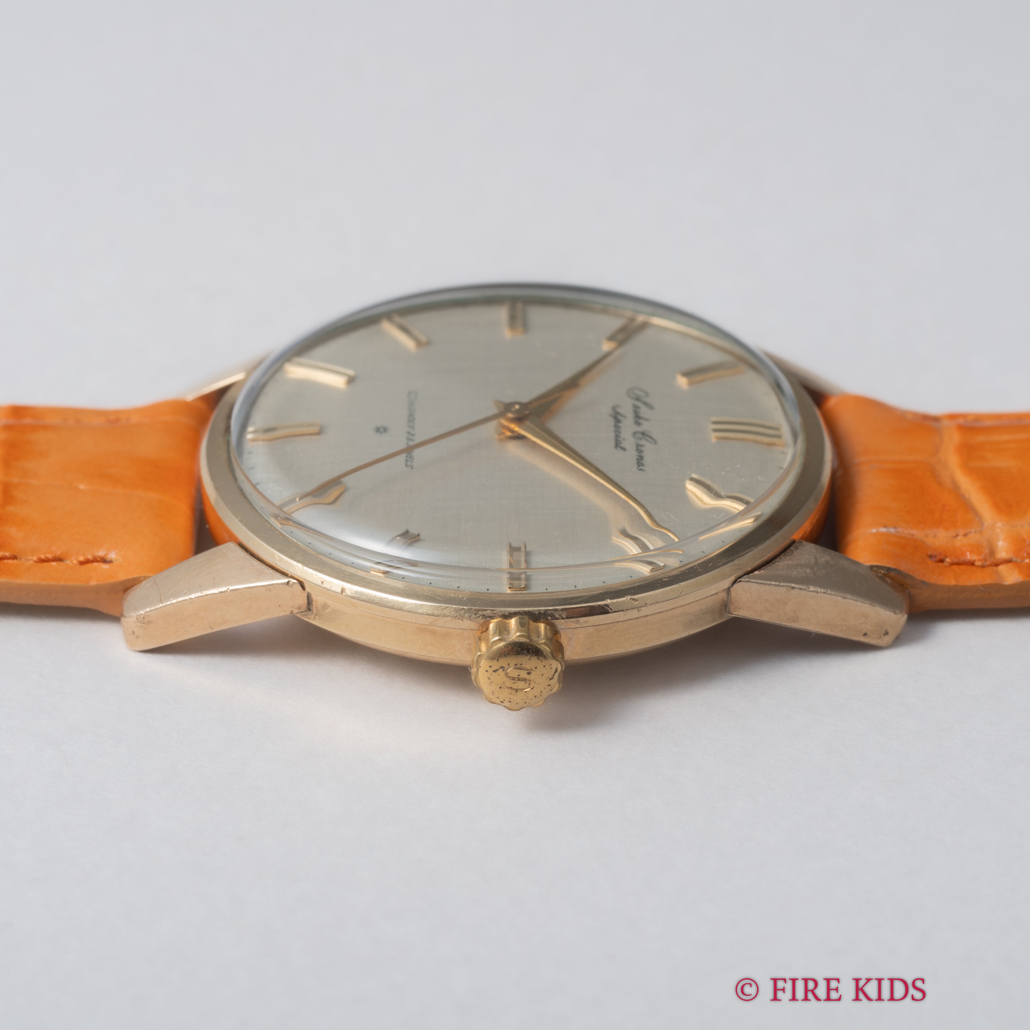 セイコー クロノススペシャル 1963年製 Ref.15033 80ミクロン金張り SDリネンダイヤル
