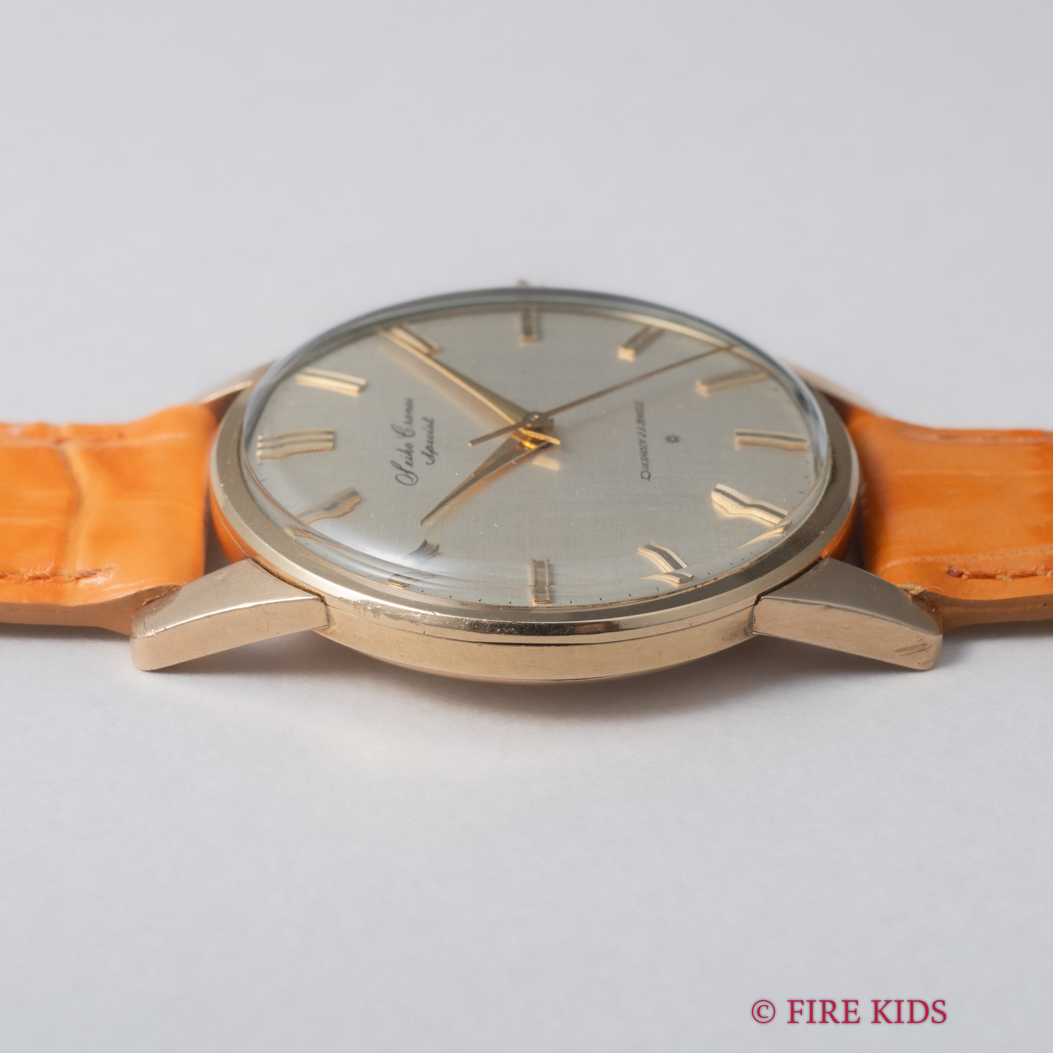 セイコー クロノススペシャル 1963年製 Ref.15033 80ミクロン金張り SDリネンダイヤル