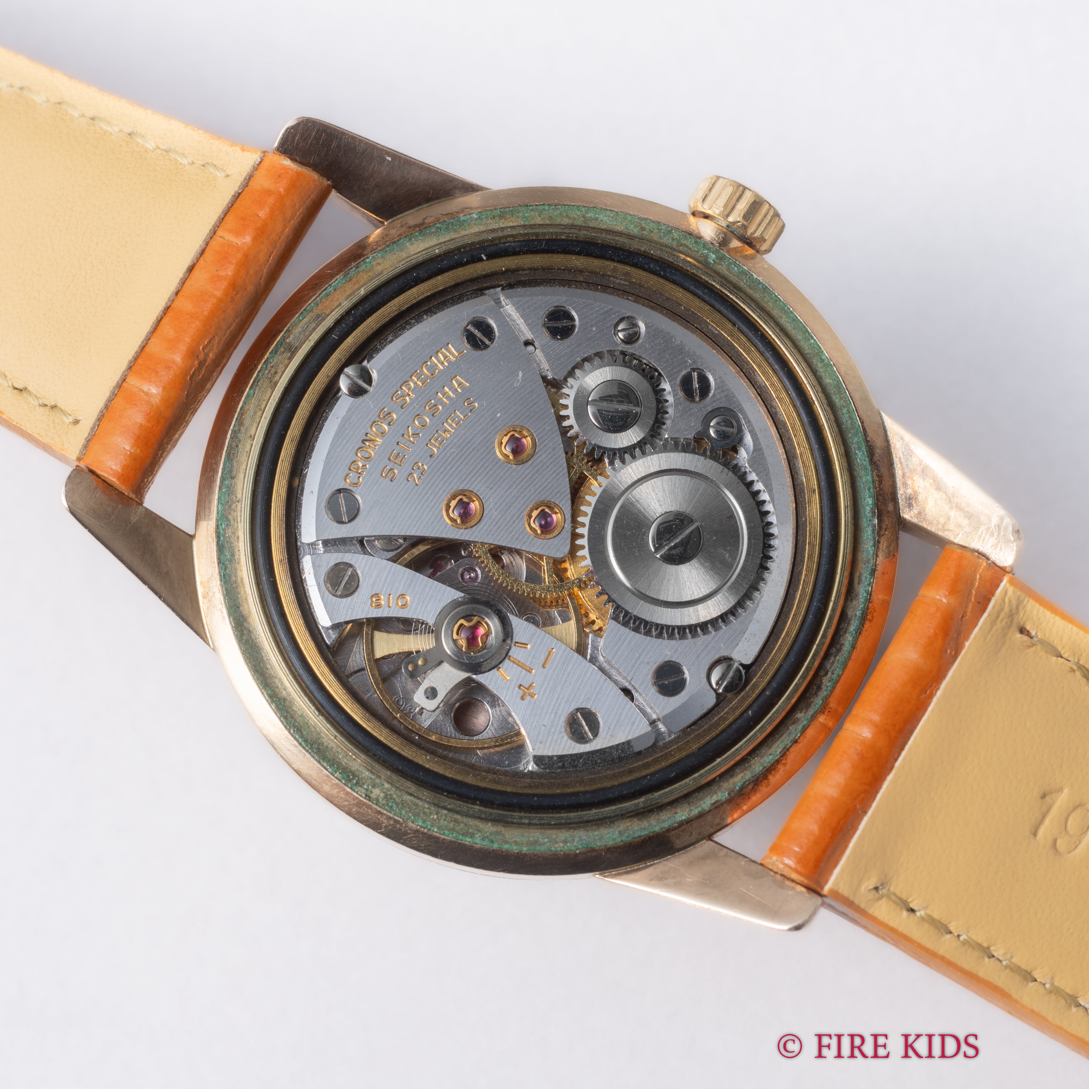 セイコー クロノススペシャル 1963年製 Ref.15033 80ミクロン金張り SDリネンダイヤル