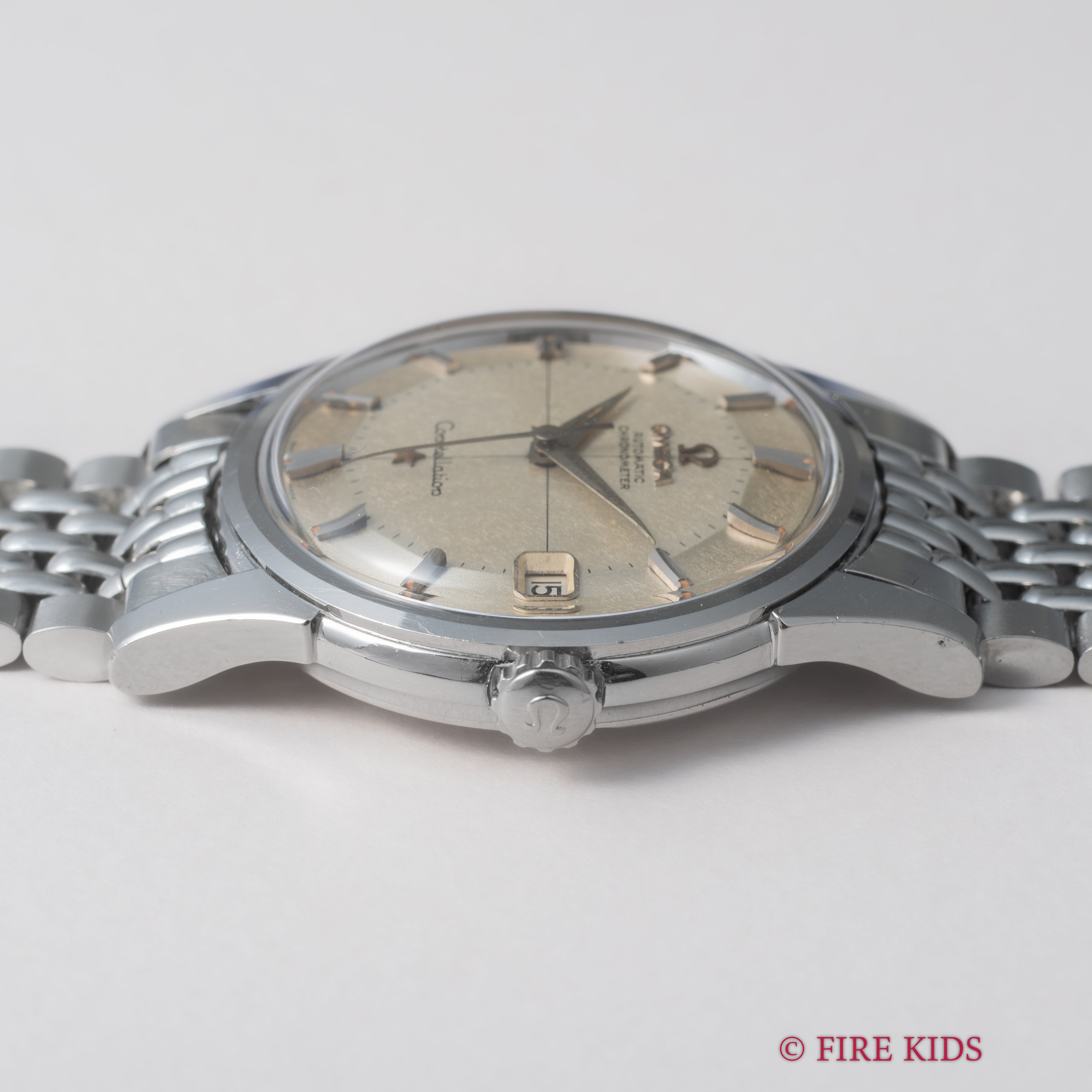 オメガ コンステレーション 12角 1959年製 Ref.14393 8SC シルバーダイヤル 純正ブレス