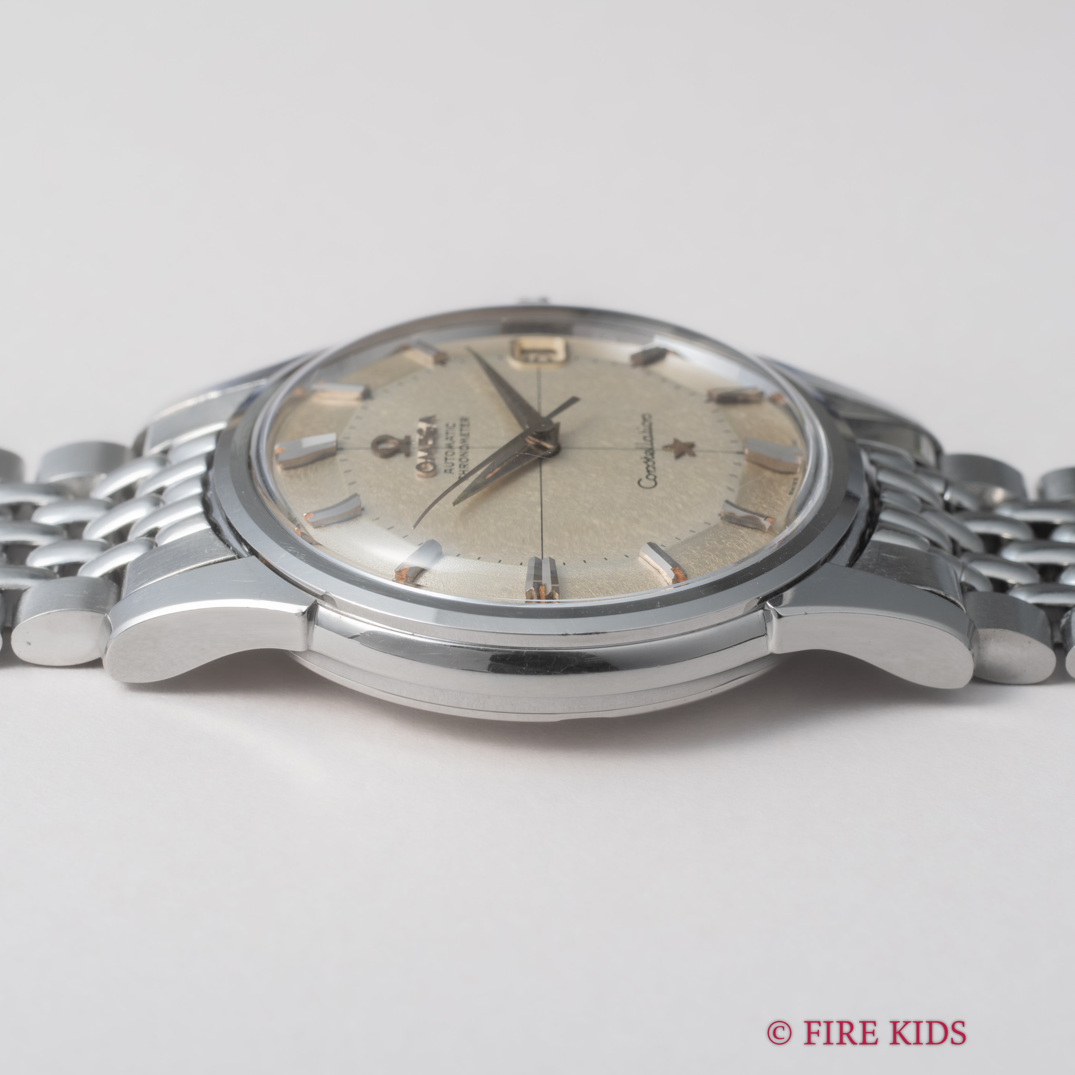 オメガ コンステレーション 12角 1959年製 Ref.14393 8SC シルバーダイヤル 純正ブレス