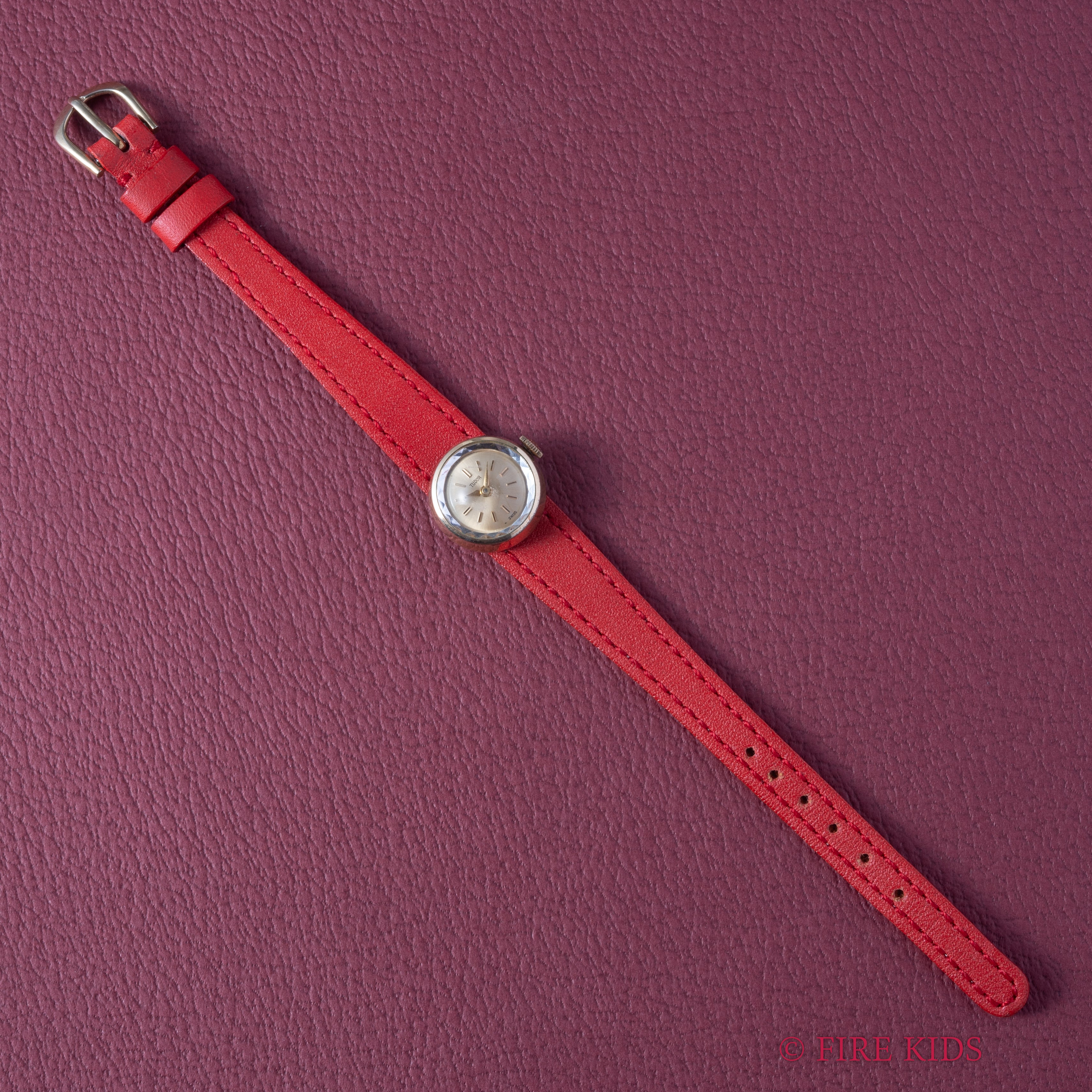 チューダー カメレオン 1966年製 40ミクロン金張り 王冠リューズ 箱付き