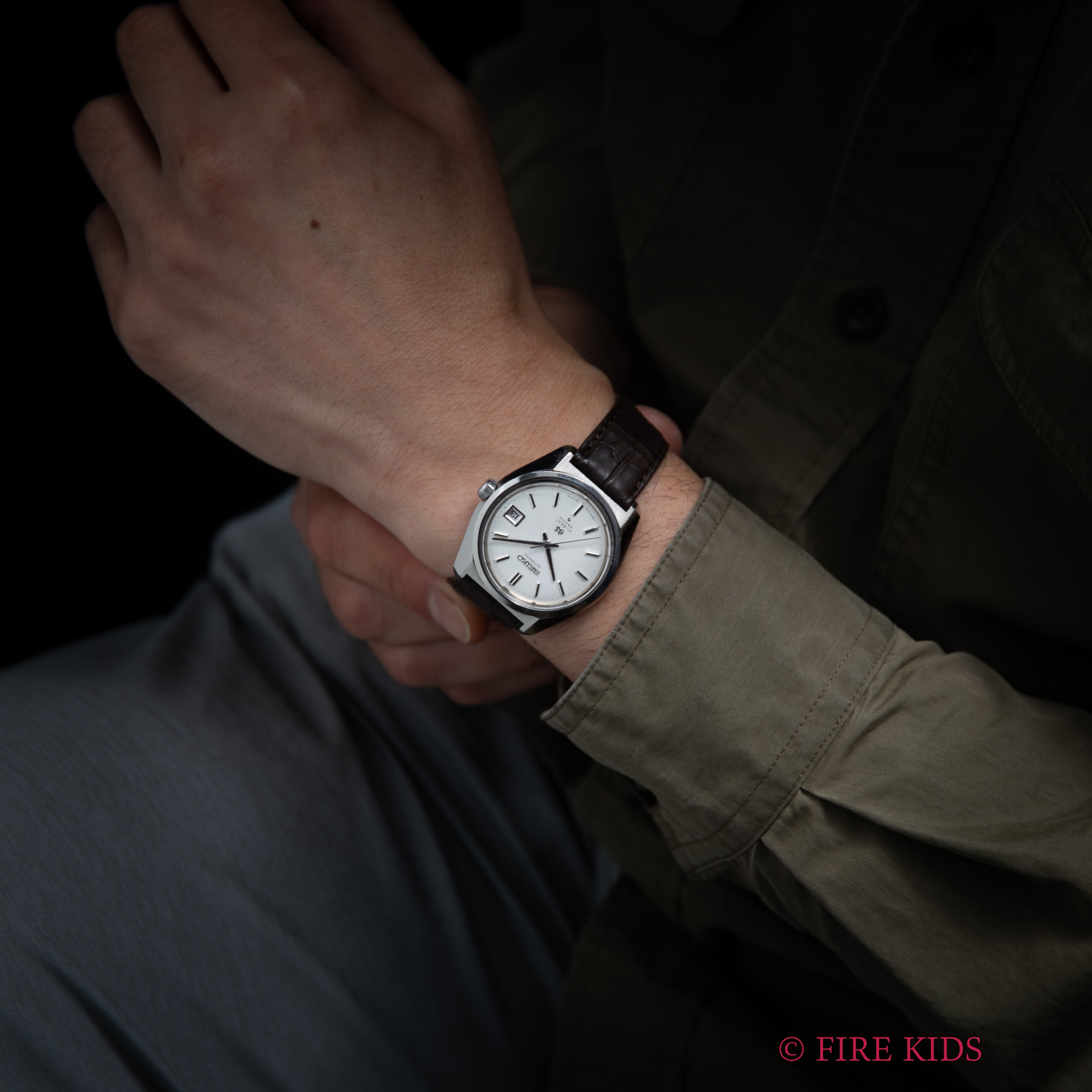 グランドセイコー 61GS 10振動自動巻き 36000 1969年製 Ref.6145-8000