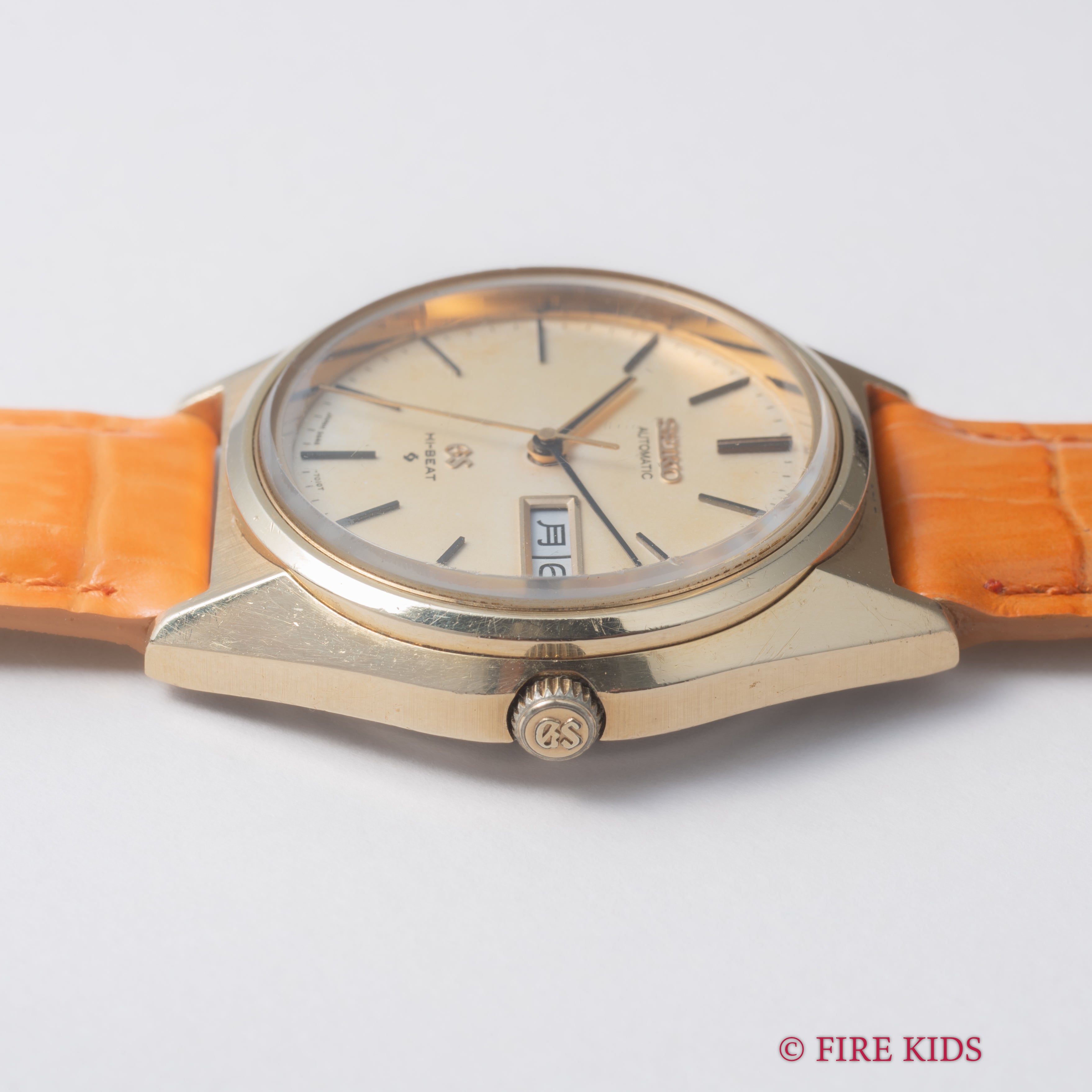 グランドセイコー 1970年製 Ref.5646-7010 56GS CAP GOLD デイデイト パティーナダイヤル