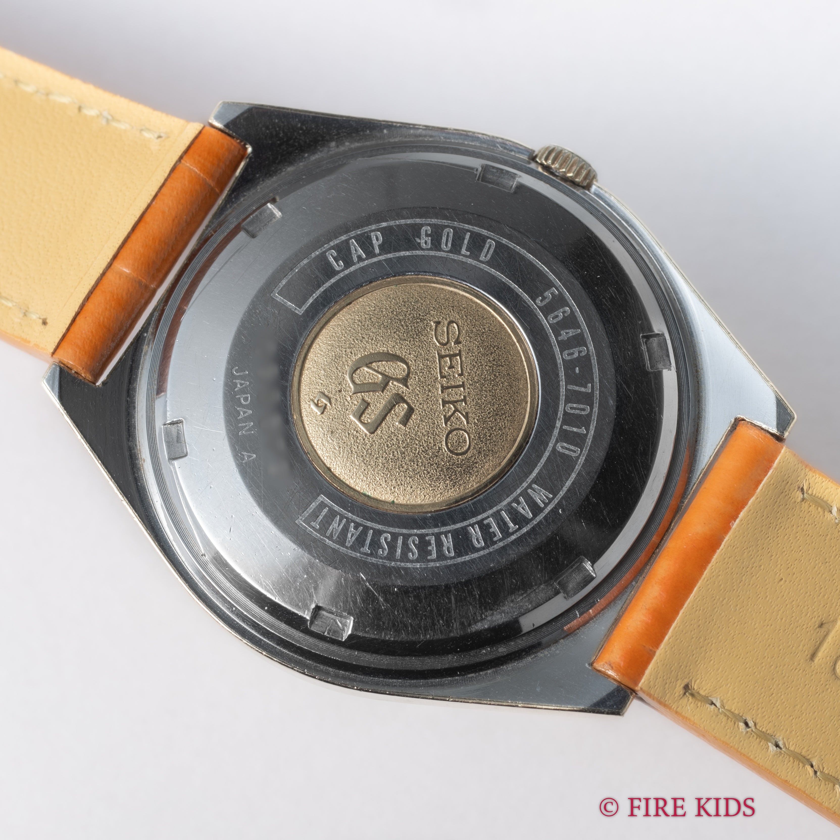 グランドセイコー 1970年製 Ref.5646-7010 56GS CAP GOLD デイデイト パティーナダイヤル