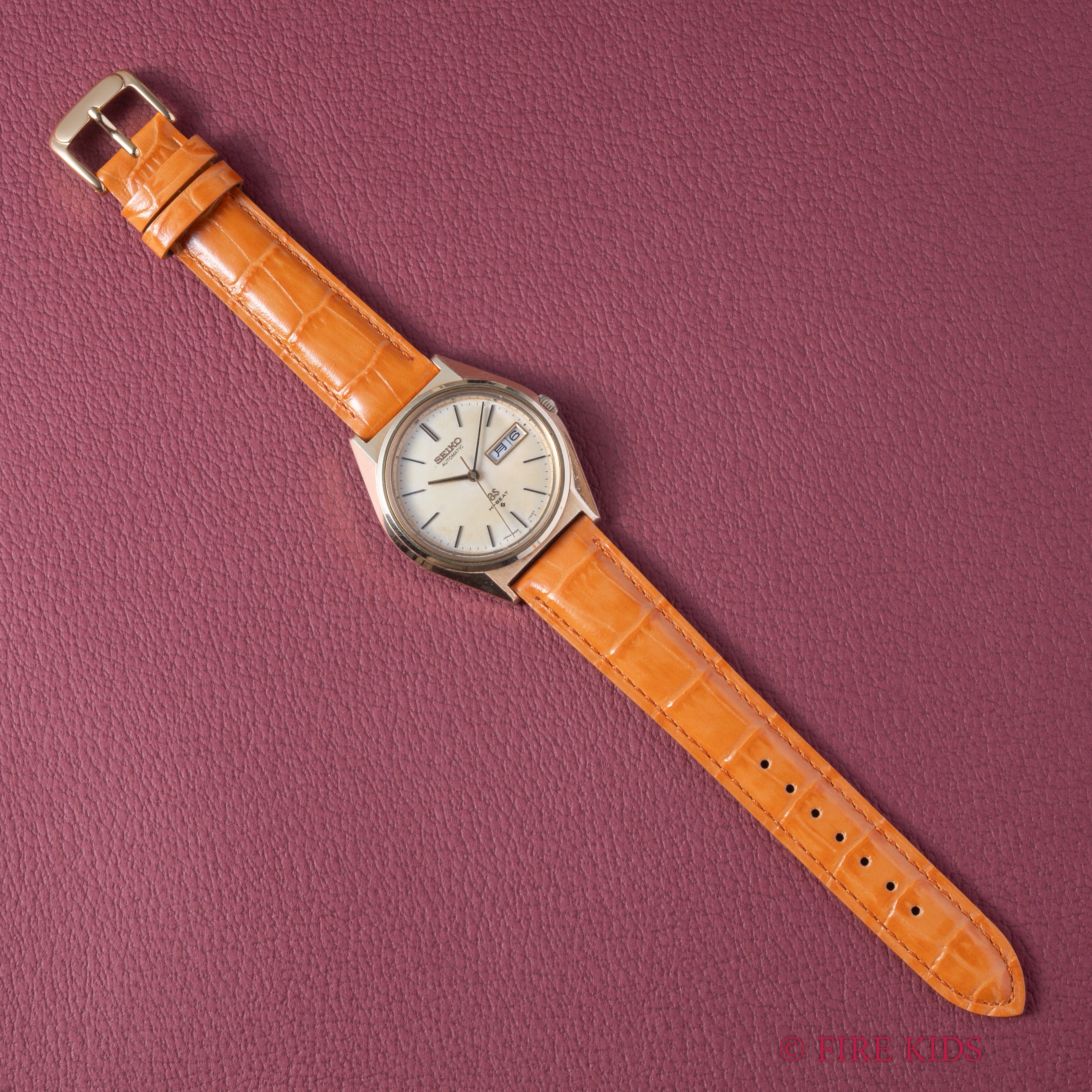 グランドセイコー 1970年製 Ref.5646-7010 56GS CAP GOLD デイデイト パティーナダイヤル