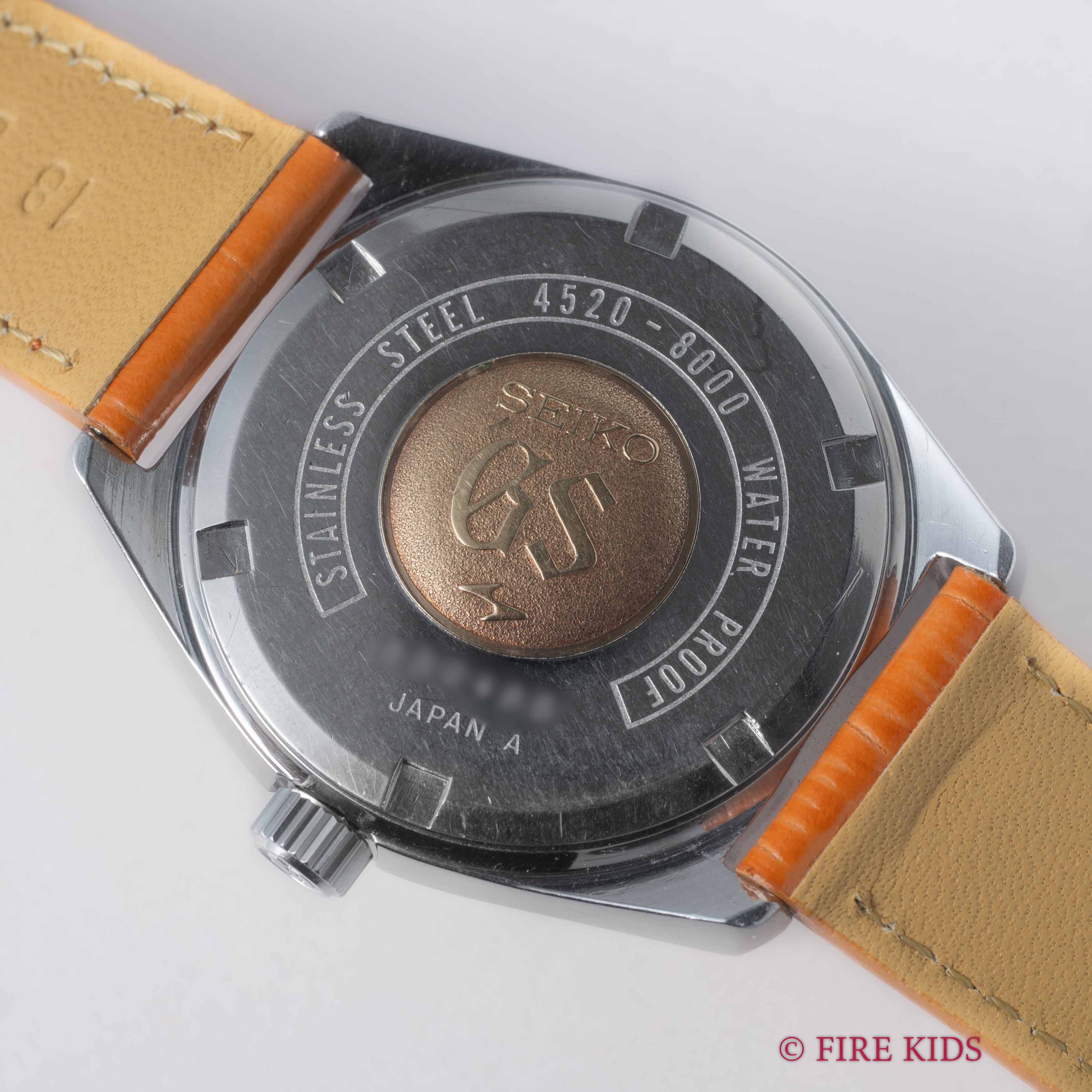 グランドセイコー ハイビート手巻き10振動 36000 1968年製 Ref.4520-8000 45GS