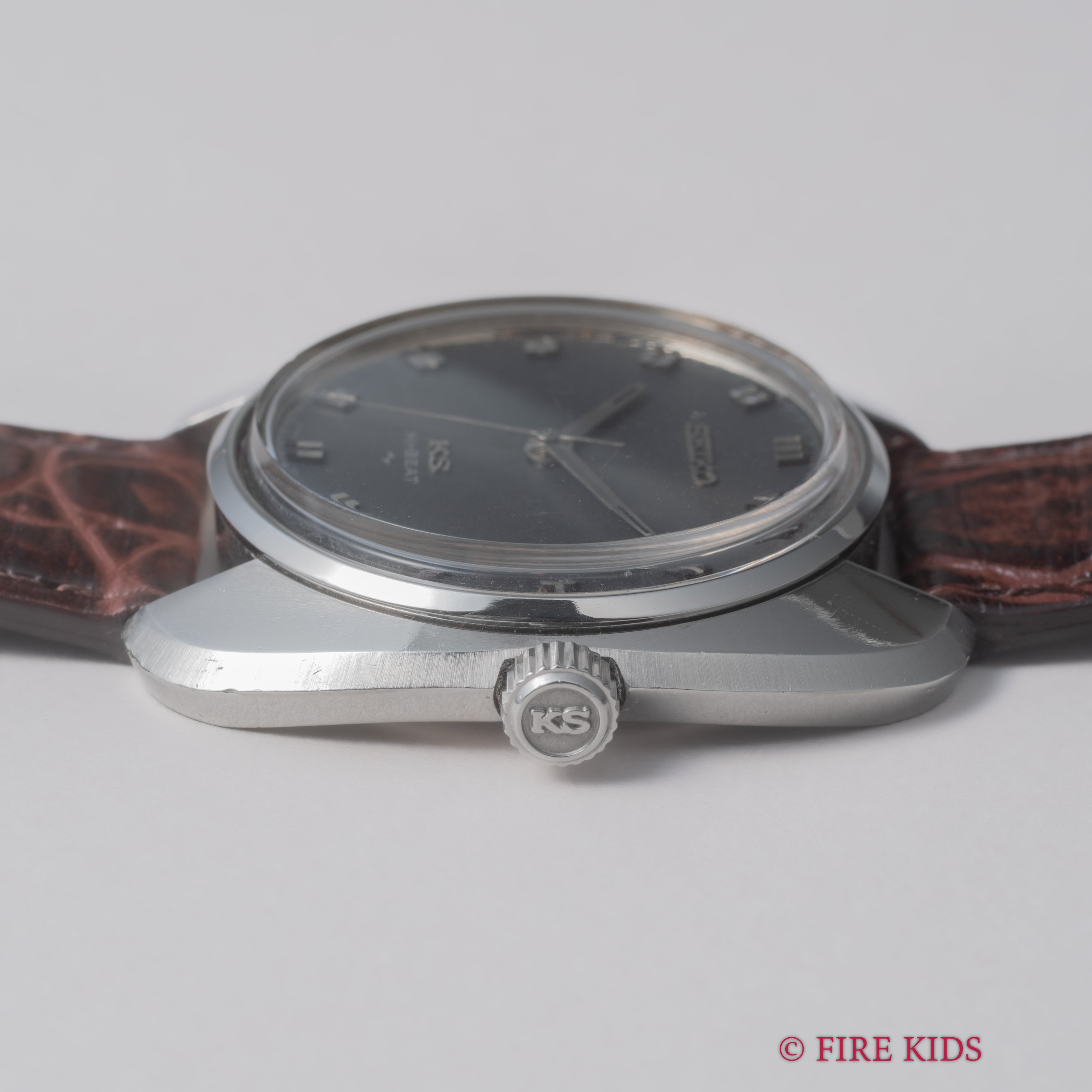キングセイコー ハイビート 1969年製 Ref.45-8000 グレーダイヤル 10振動手巻き