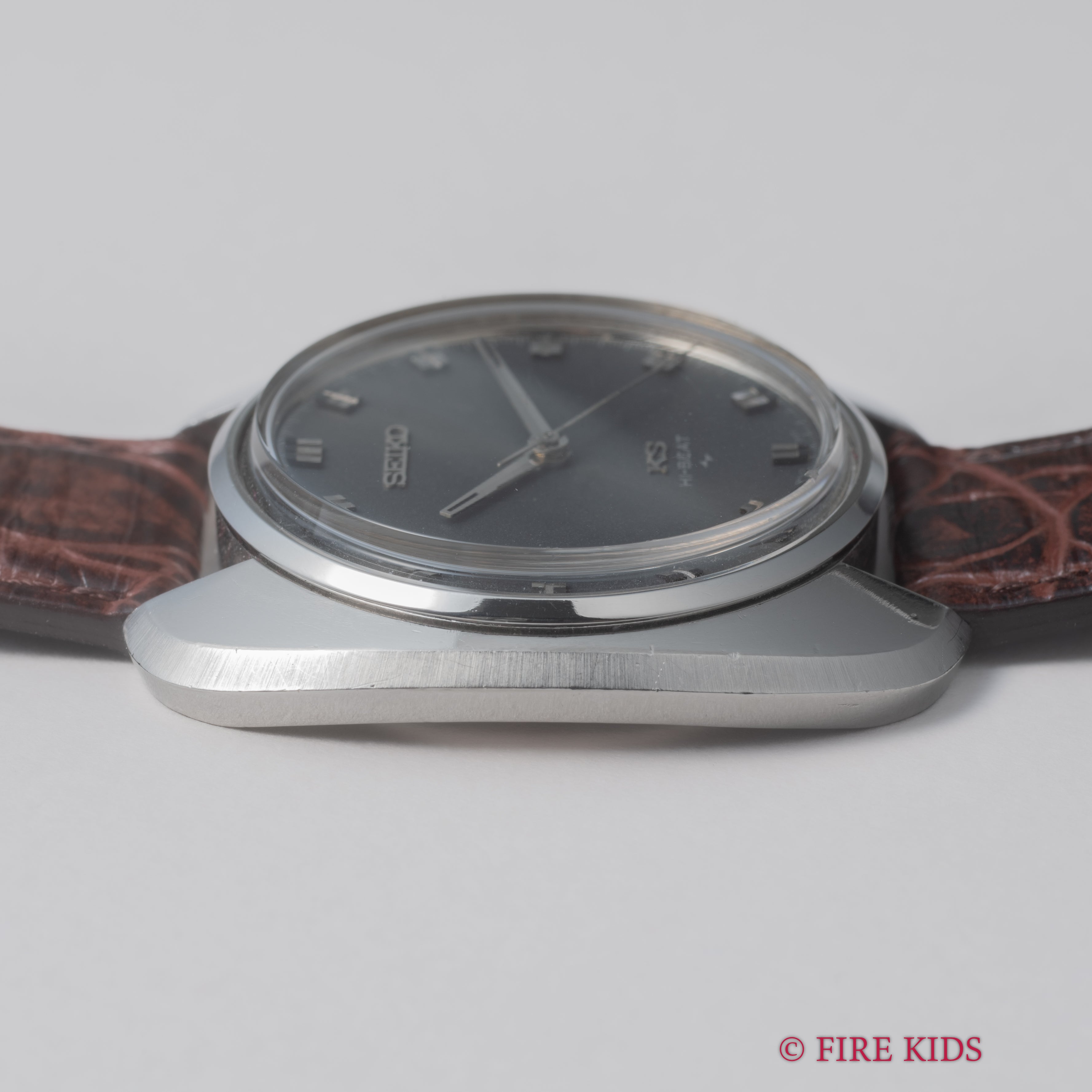 キングセイコー ハイビート 1969年製 Ref.45-8000 グレーダイヤル 10振動手巻き