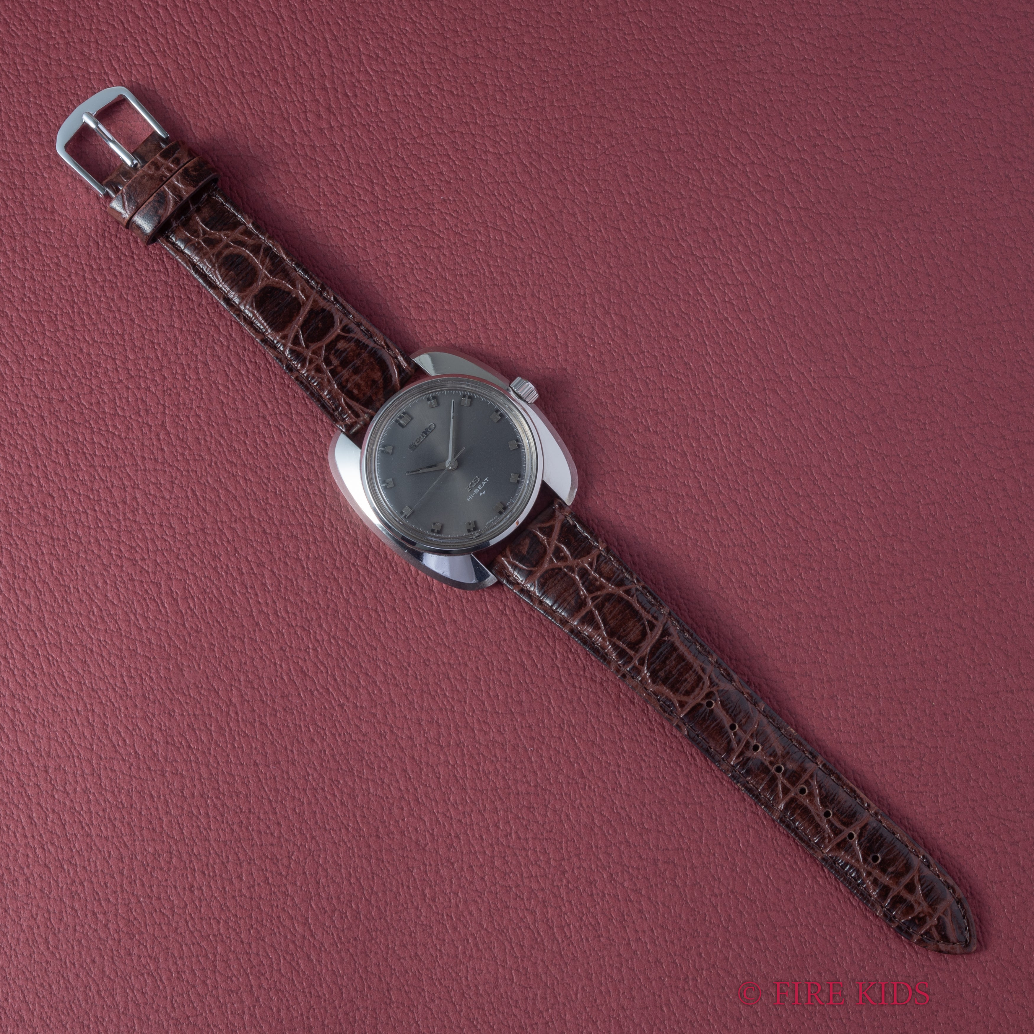 キングセイコー ハイビート 1969年製 Ref.45-8000 グレーダイヤル 10振動手巻き