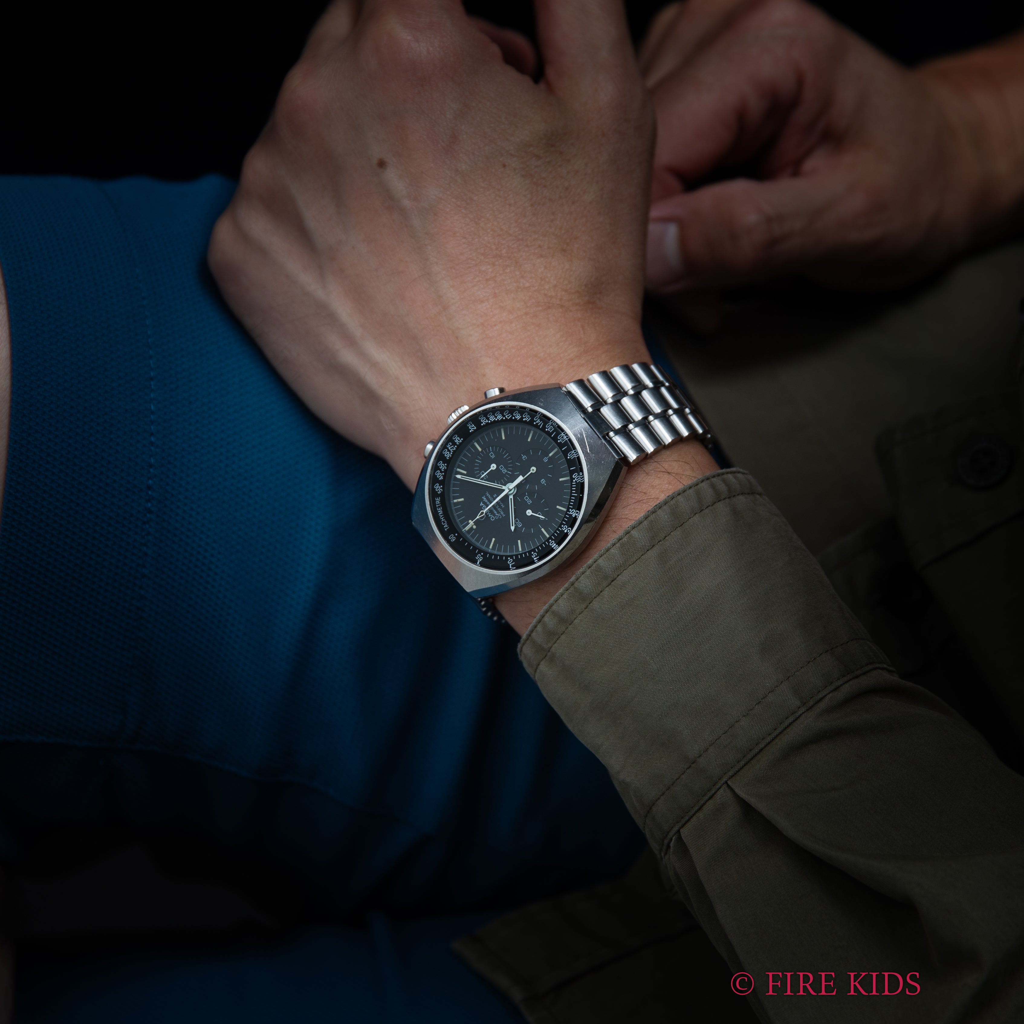 オメガ スピードマスター プロフェショナル マークⅡ 1971年製 手巻 Cal.861 純正ブレス付き