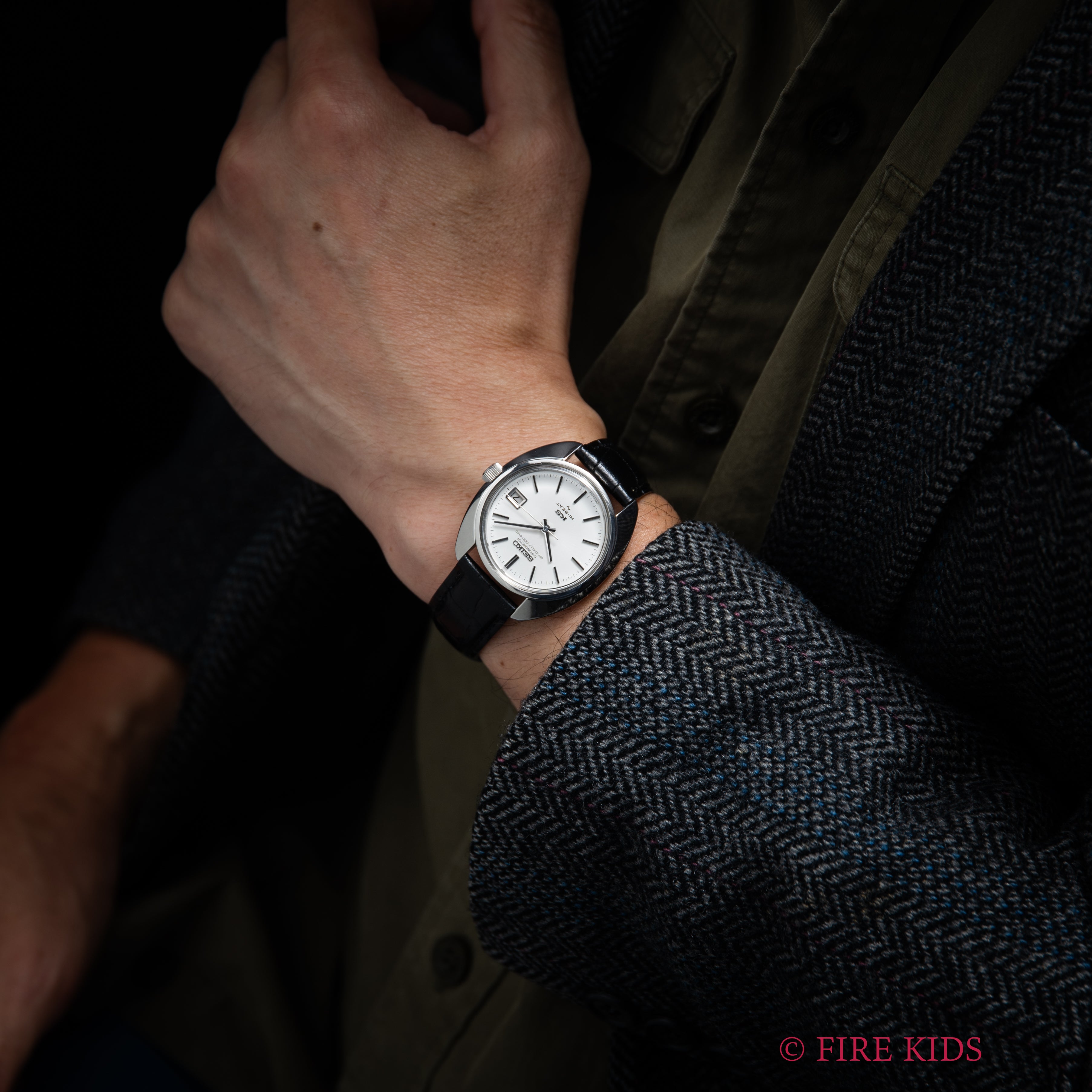 キングセイコー クロノメーター 10振動 手巻き 45KS 1970年製 Ref.4502-8010