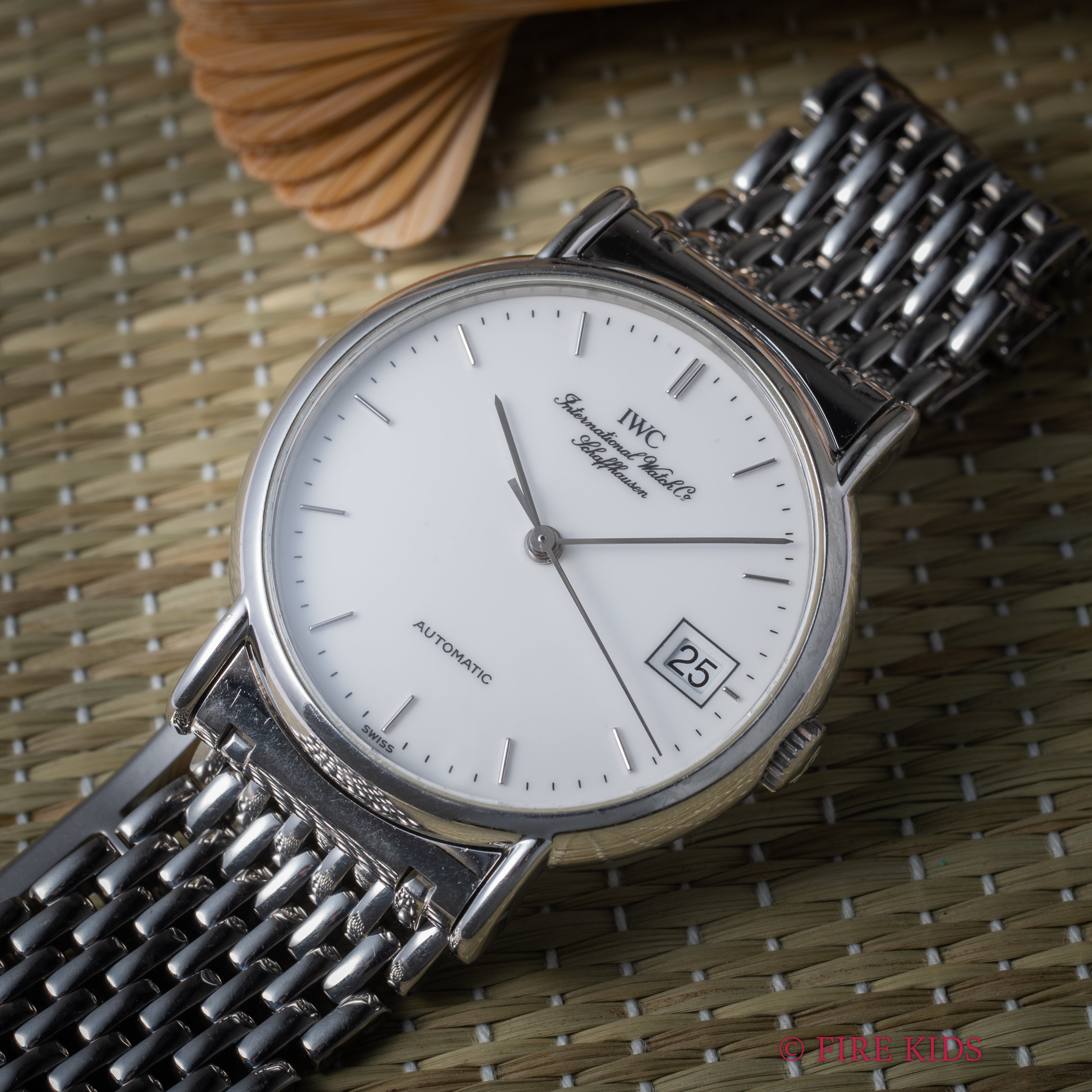 IWC ポートフィノ　自動巻き ホワイトダイヤル 時計 IWC ポートフィノ 2000年製（平成12年製）自動巻 ホワイトエナメル