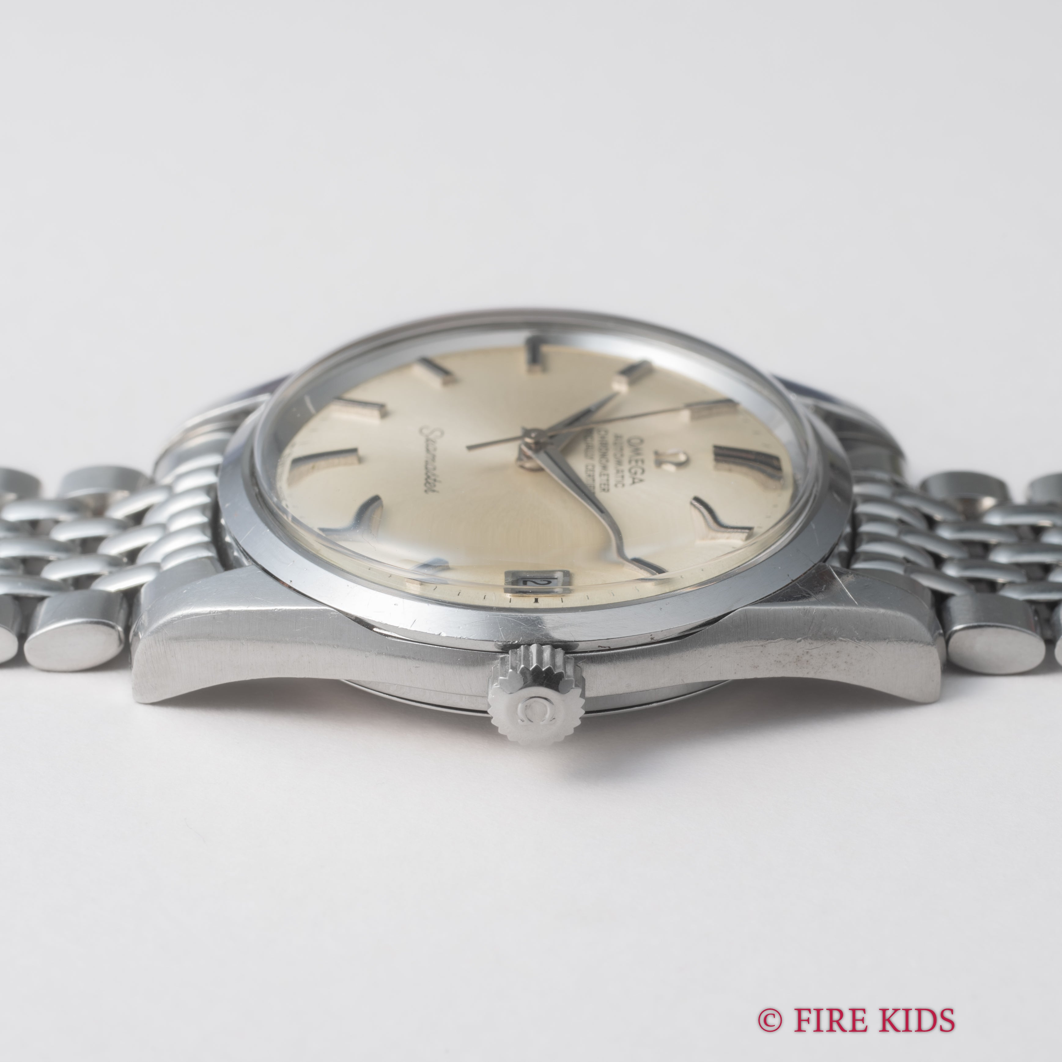 オメガ シーマスター クロノメーター 1969年製 Ref.166.010 純正ライスブレス付き