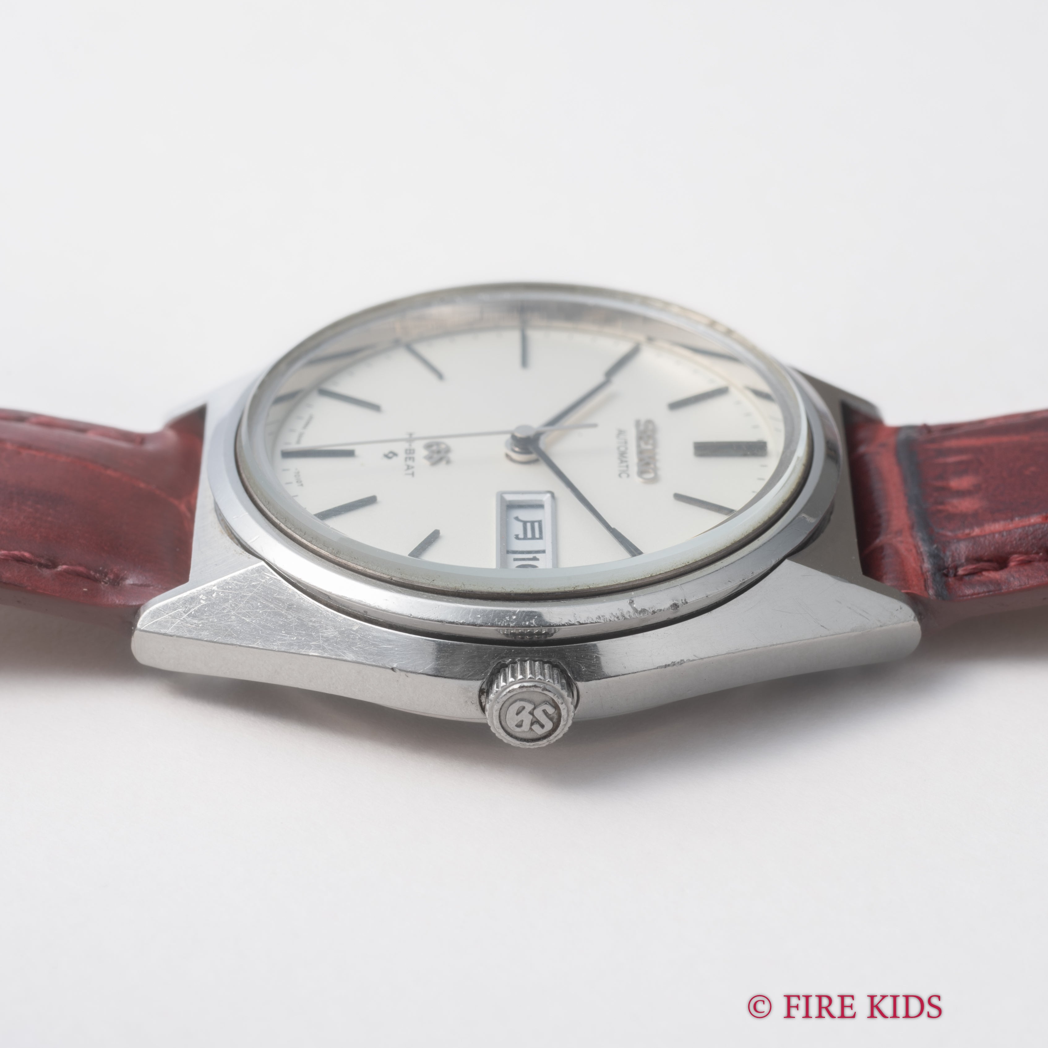 グランドセイコー 1971年製 Ref.5646-7010 56GS デイデイト ハイビート自動巻き アイボリー ダイヤル