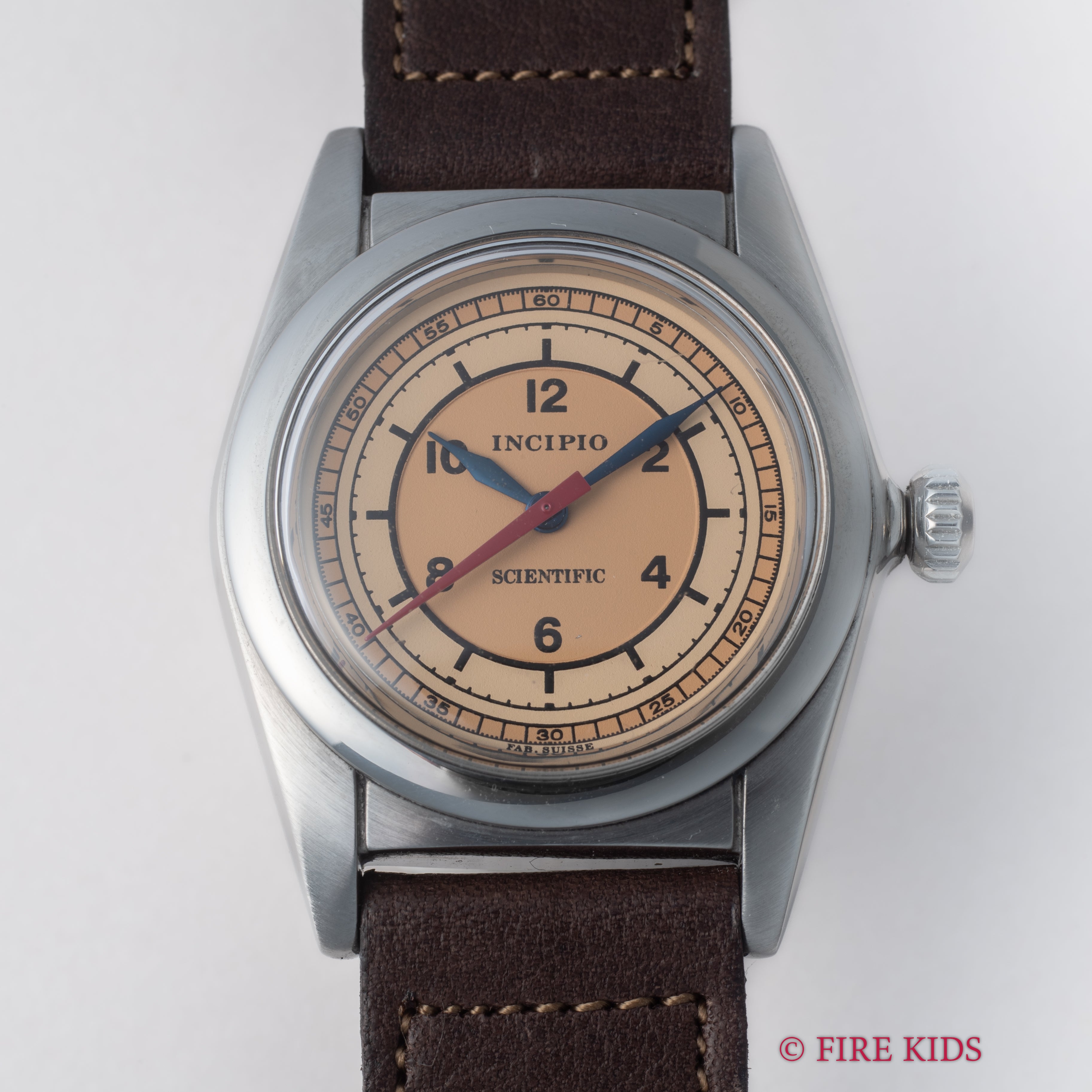 インキピオ サイエンティフィックダイヤル INCIPIO6 バブルバック 自動巻き 時計ビギン