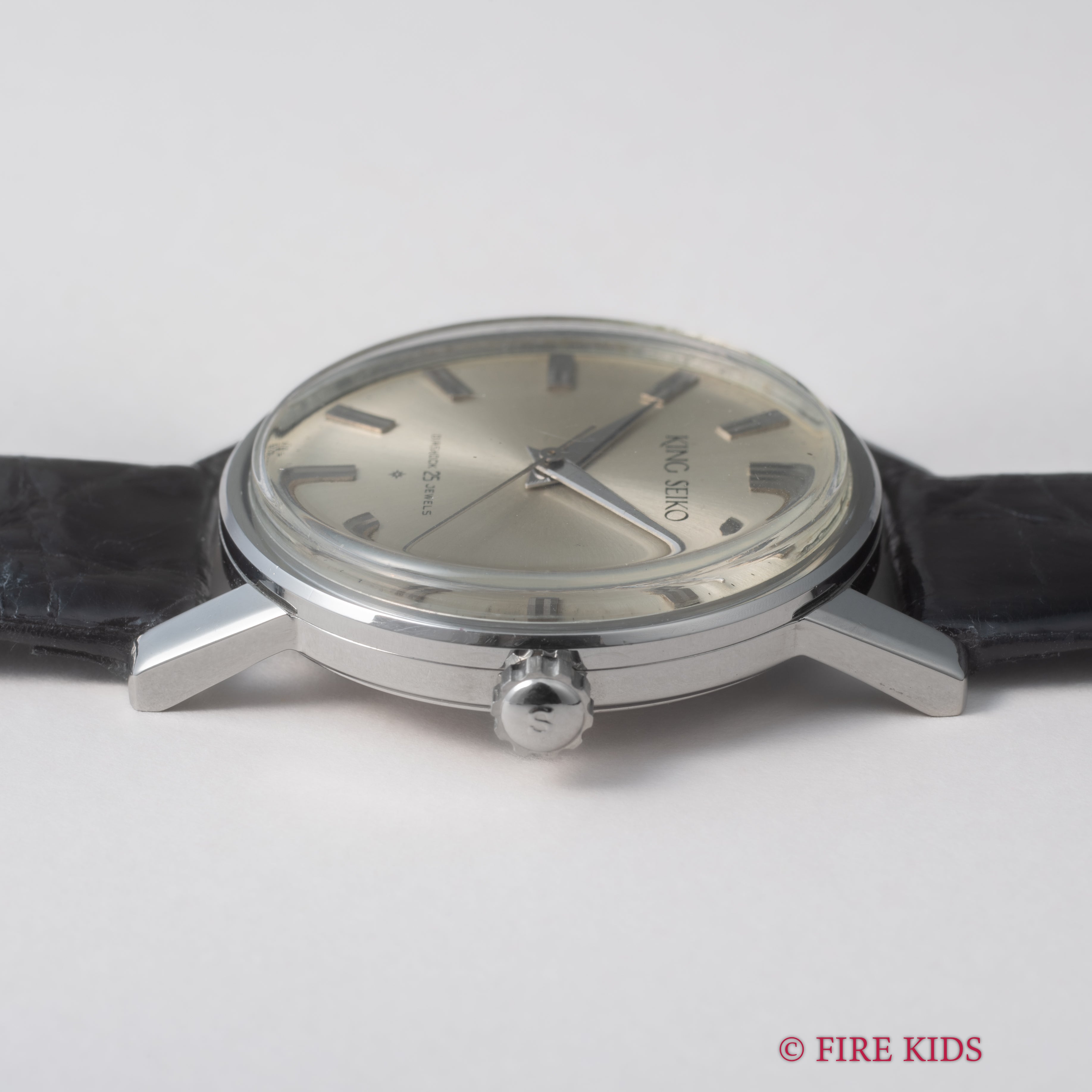 キングセイコーファーストモデル ADダイヤル 1962年製 ステンレスケース 手巻 Ref.J14102E KS