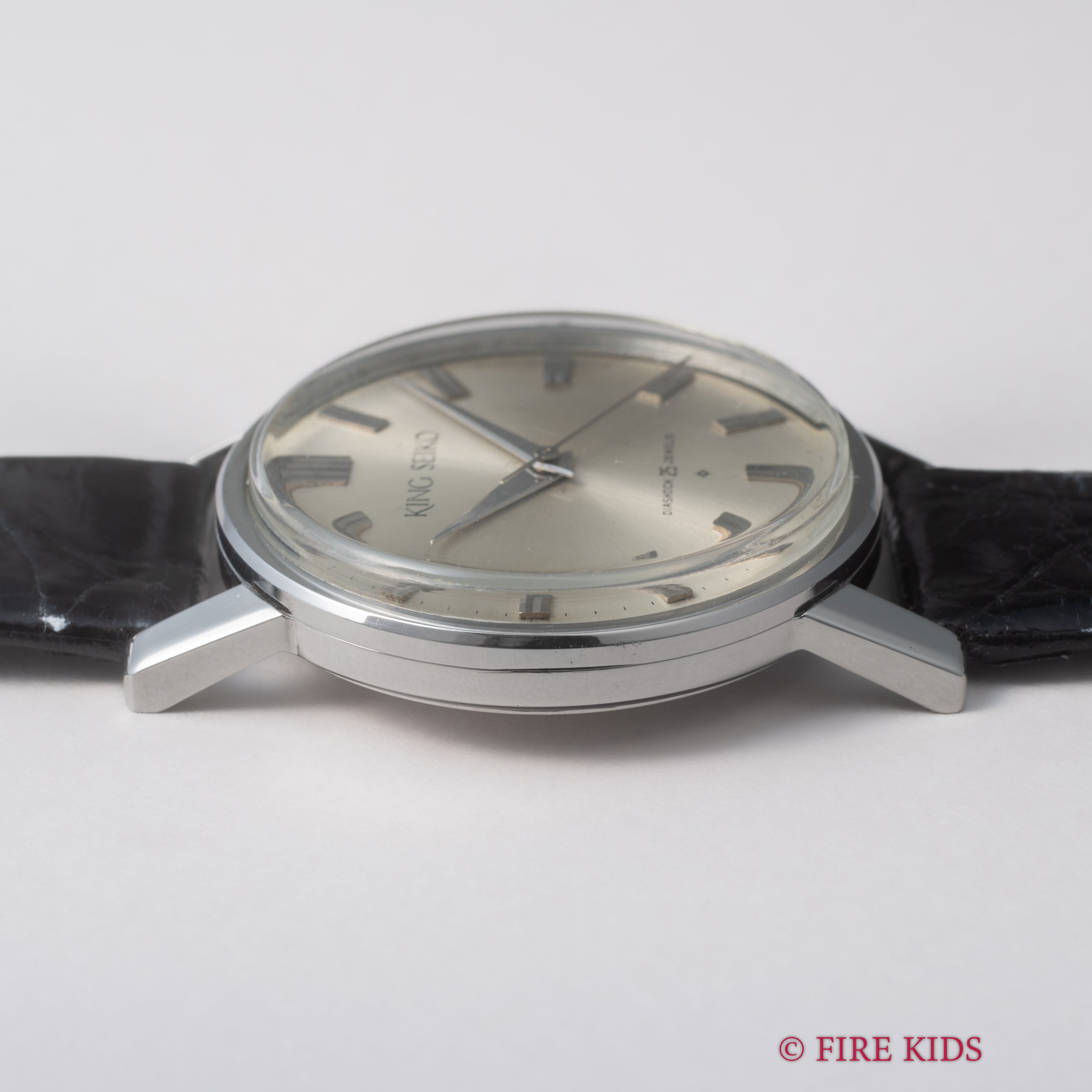 キングセイコーファーストモデル ADダイヤル 1962年製 ステンレスケース 手巻 Ref.J14102E KS