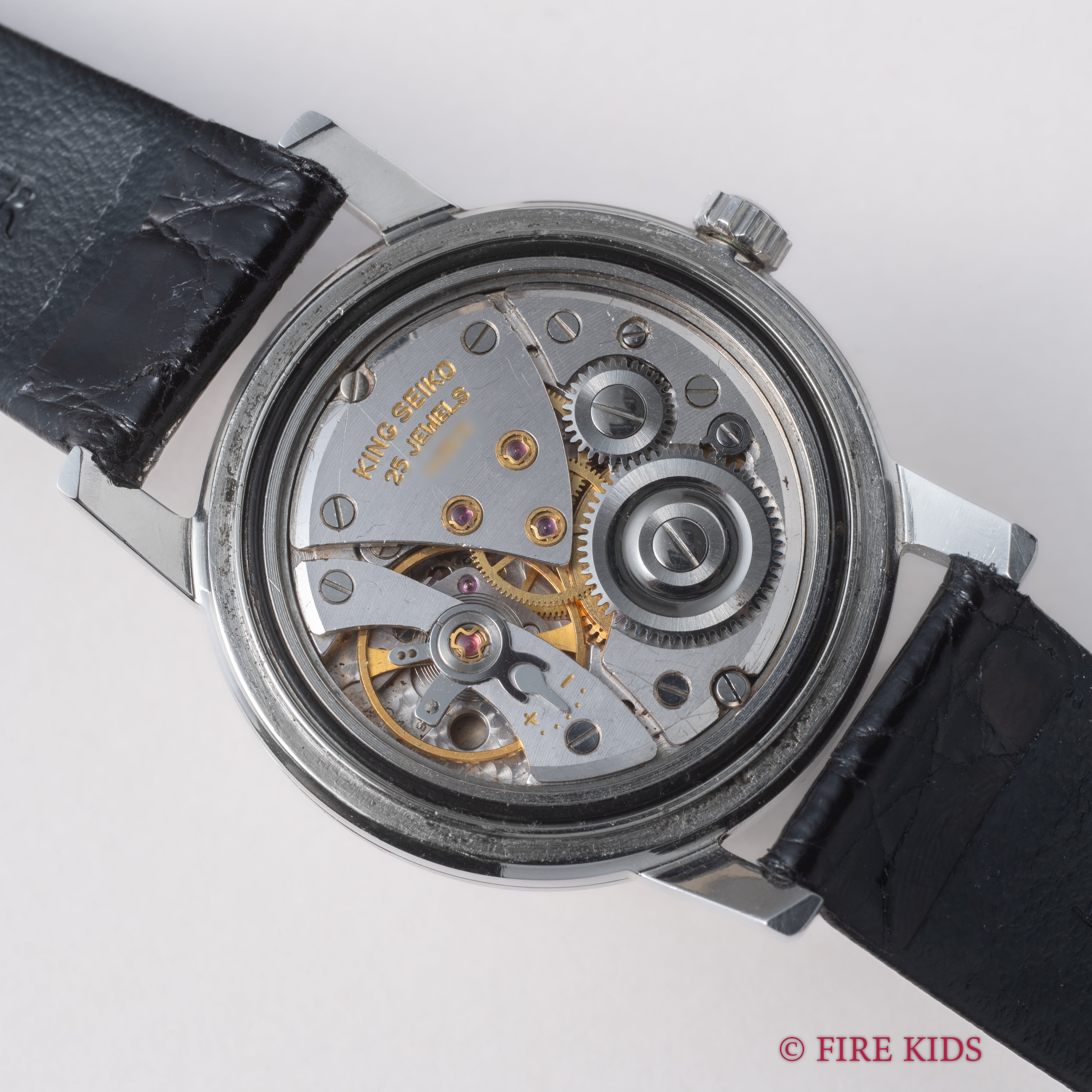 キングセイコーファーストモデル ADダイヤル 1962年製 ステンレスケース 手巻 Ref.J14102E KS