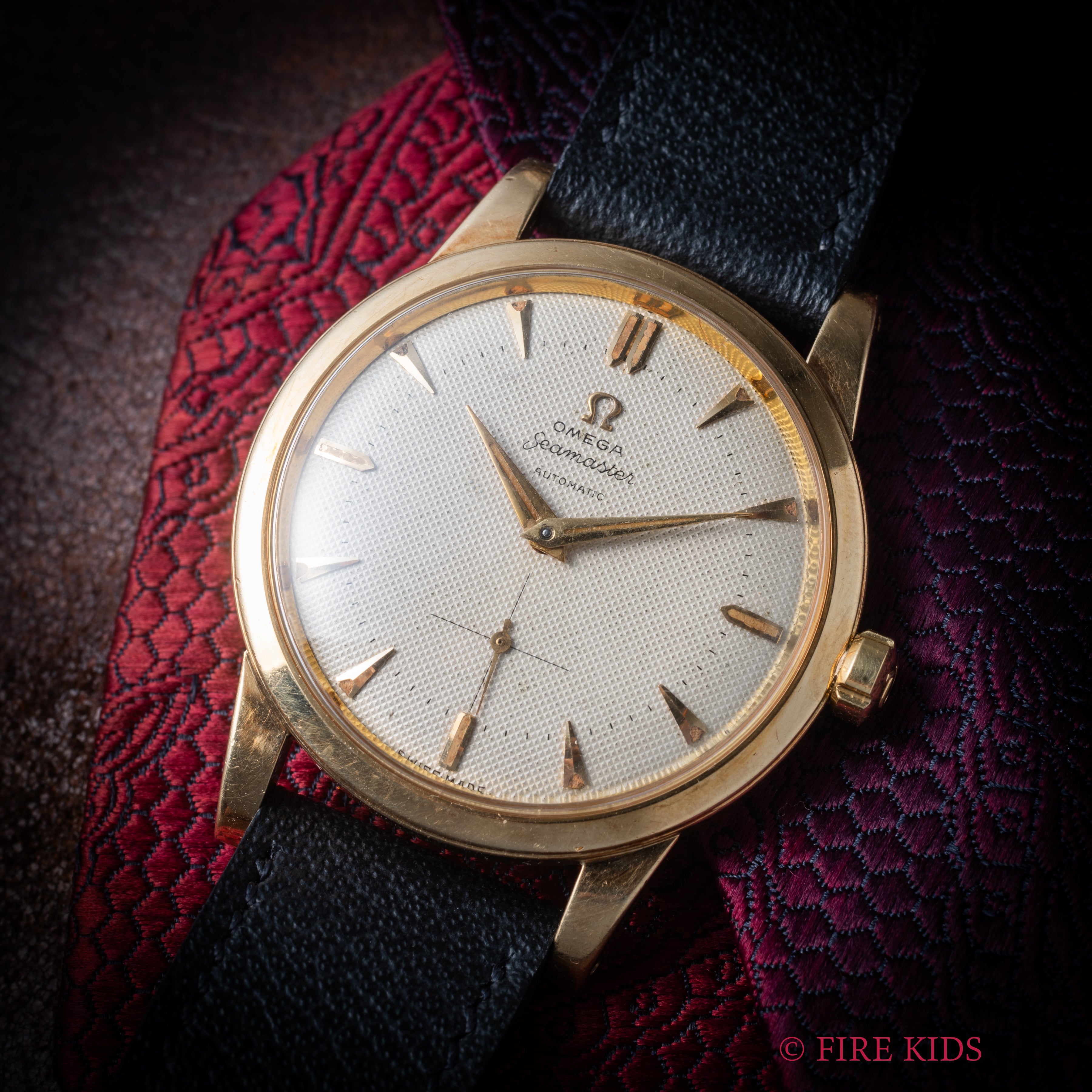 オメガ シーマスター ビッグケース 14金無垢 1952年製 Ref.2657 バンパー式オートマチック