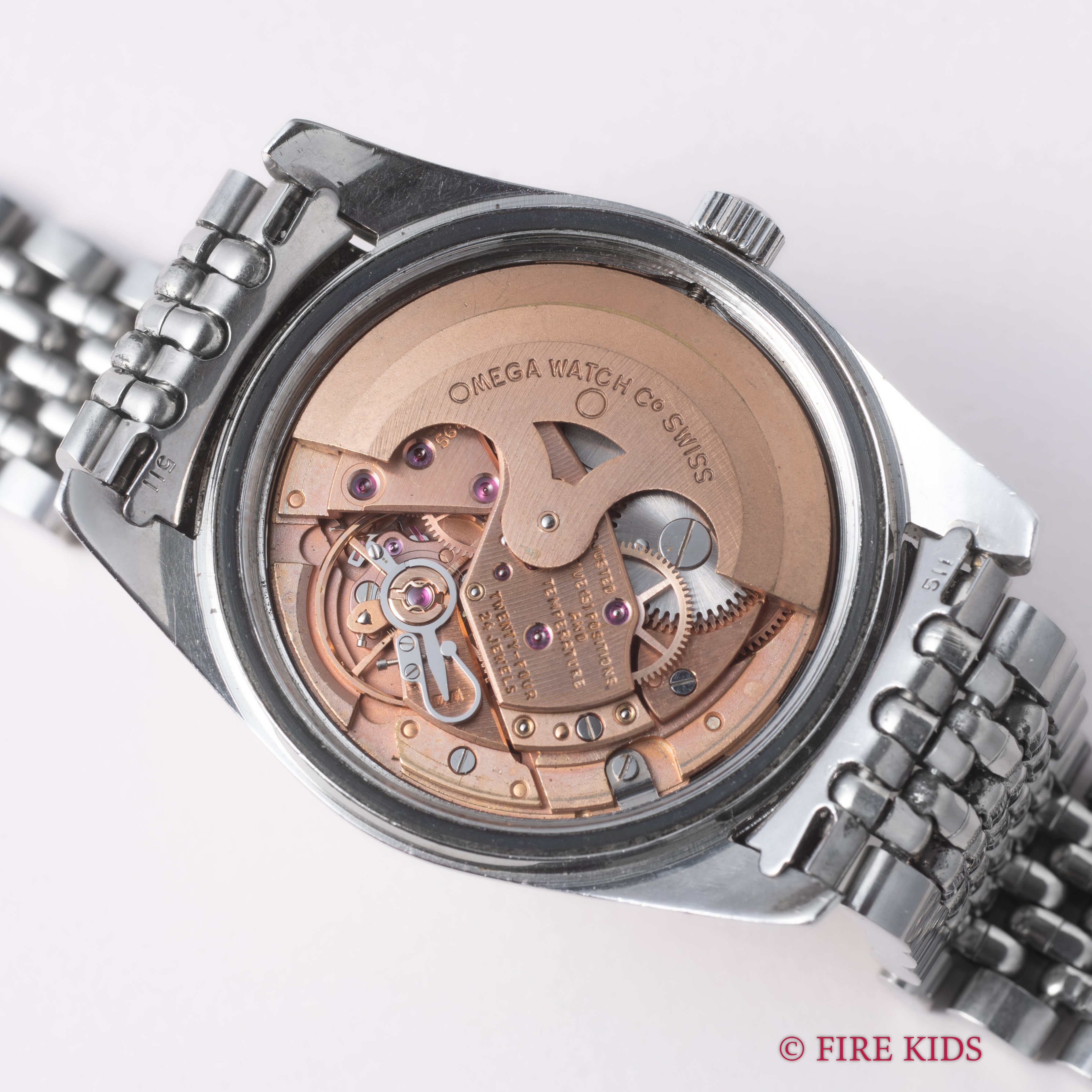 オメガ シーマスター クロノメーター Ref.168.024 Cal.564 自動巻き 純正ライスブレス付き 1969年製