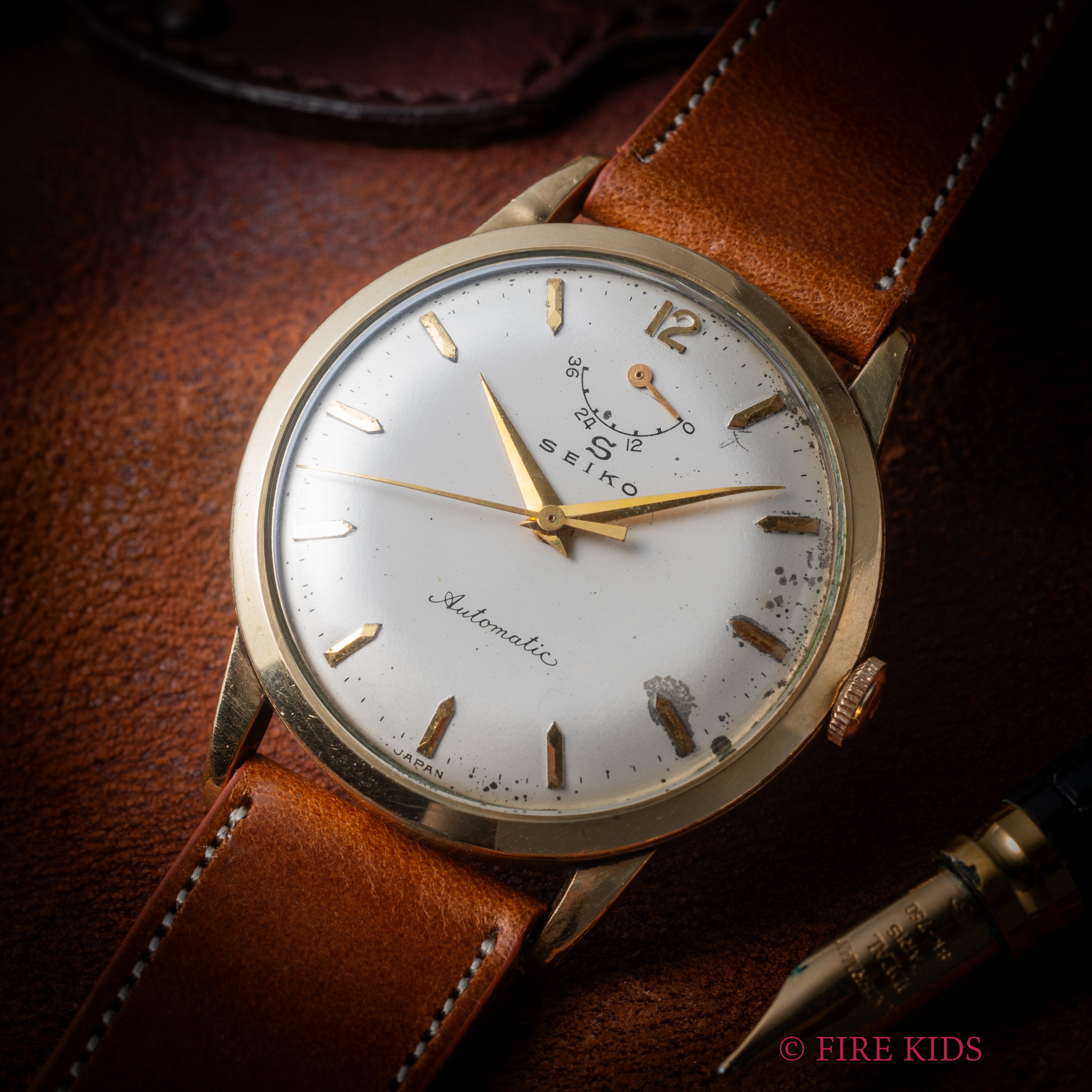 SEIKO 自動巻き 時計 シルバー/ローズゴールド セイコー 自動巻き時計 シルバー/ゴールド