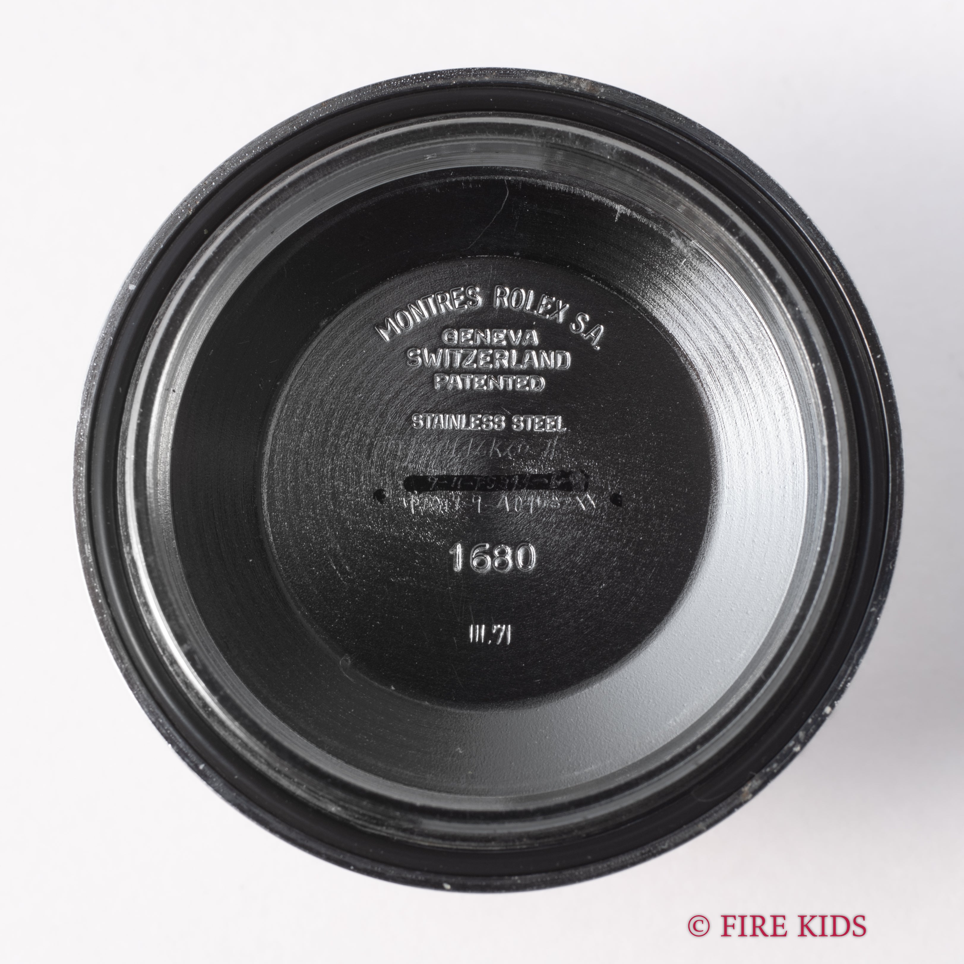 ロレックス サブマリーナ 赤サブ 1971年製 Ref.1680 マーク4ダイヤル オリジナルブレス